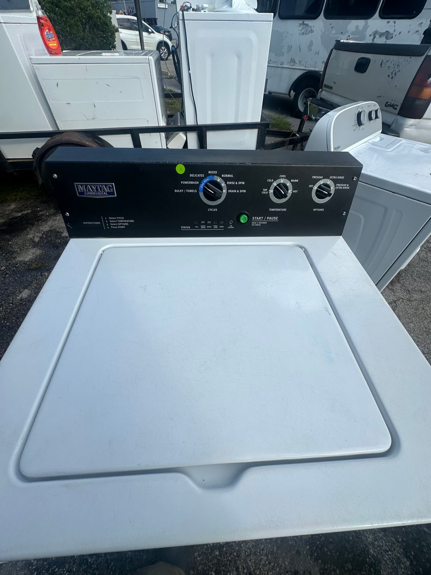 Maytag Commercial-Grade Top Load Washer