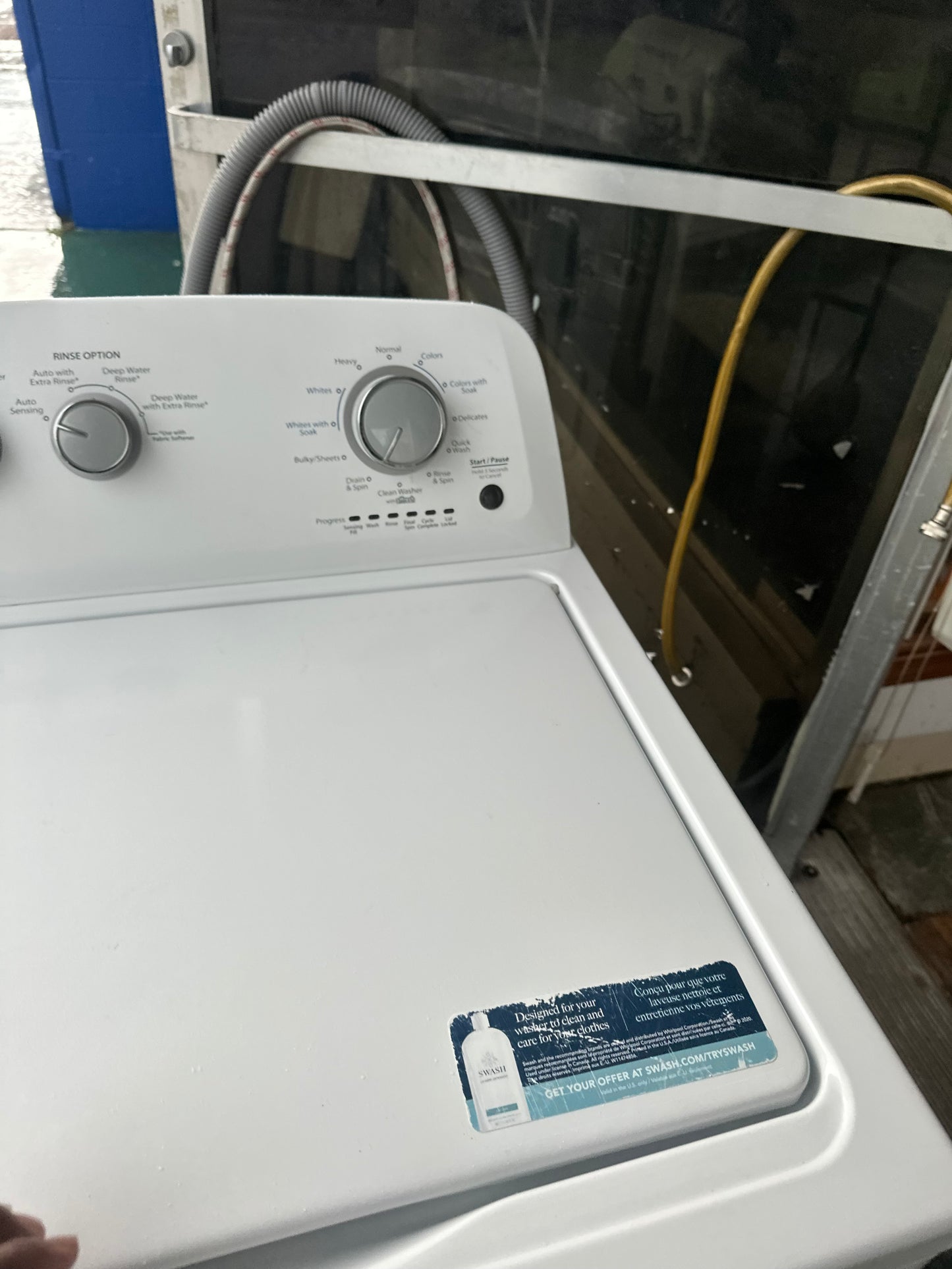 Whirlpool 3.8 cu. ft. Top Load Washer with Deep Water Wash Option