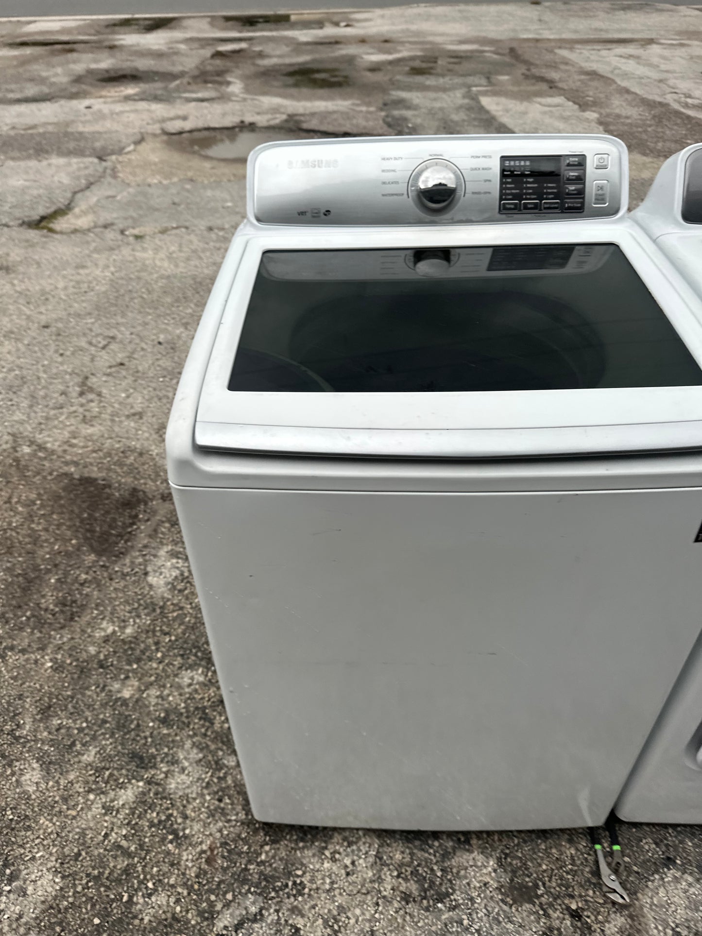 Samsung WA45H7000AW/AA 4.5 Cu. Ft. 9-Cycle High-Efficiency Top-Loading Washer