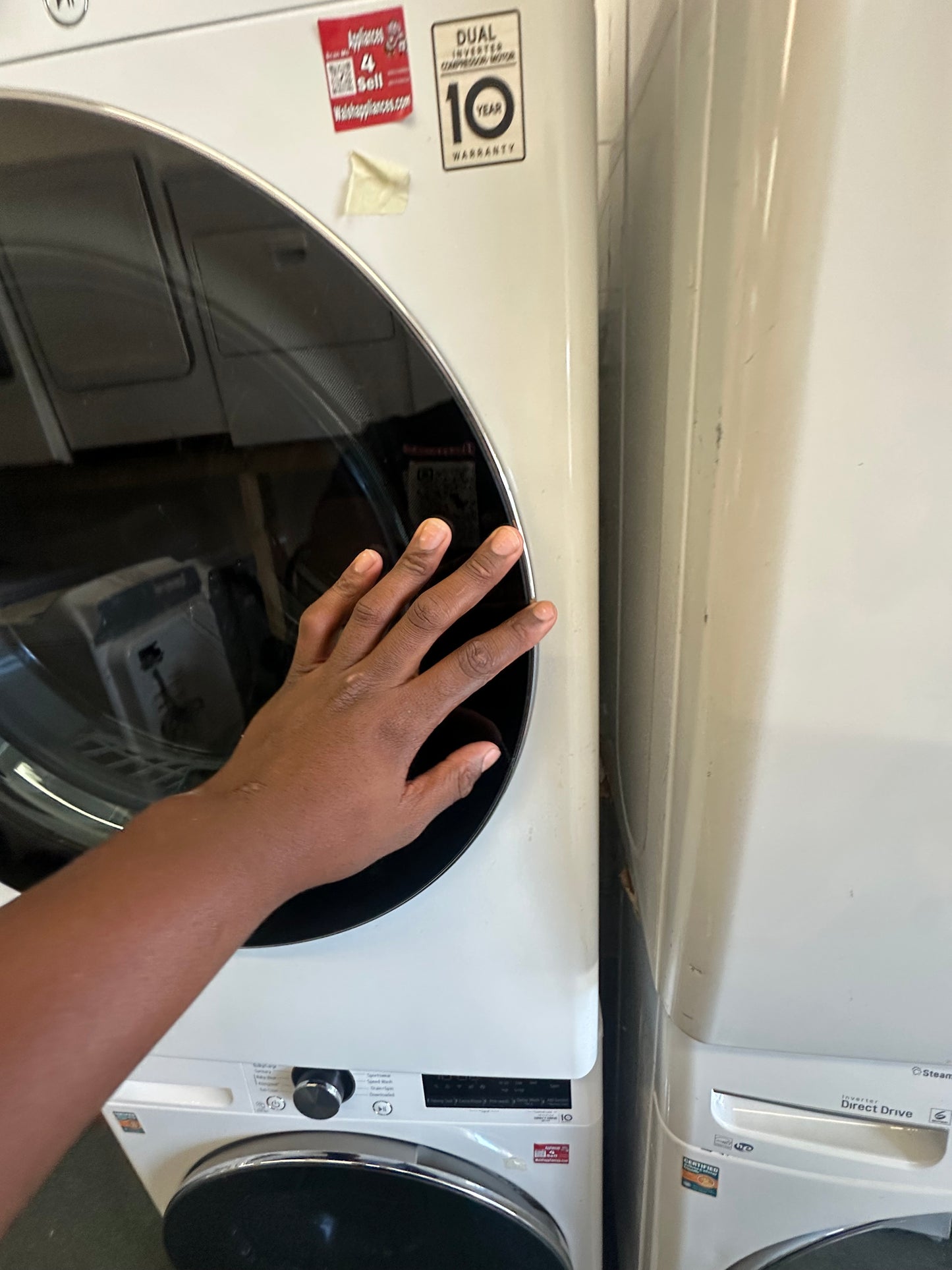 24 Inch Lg Washer And Electric Dryer Set