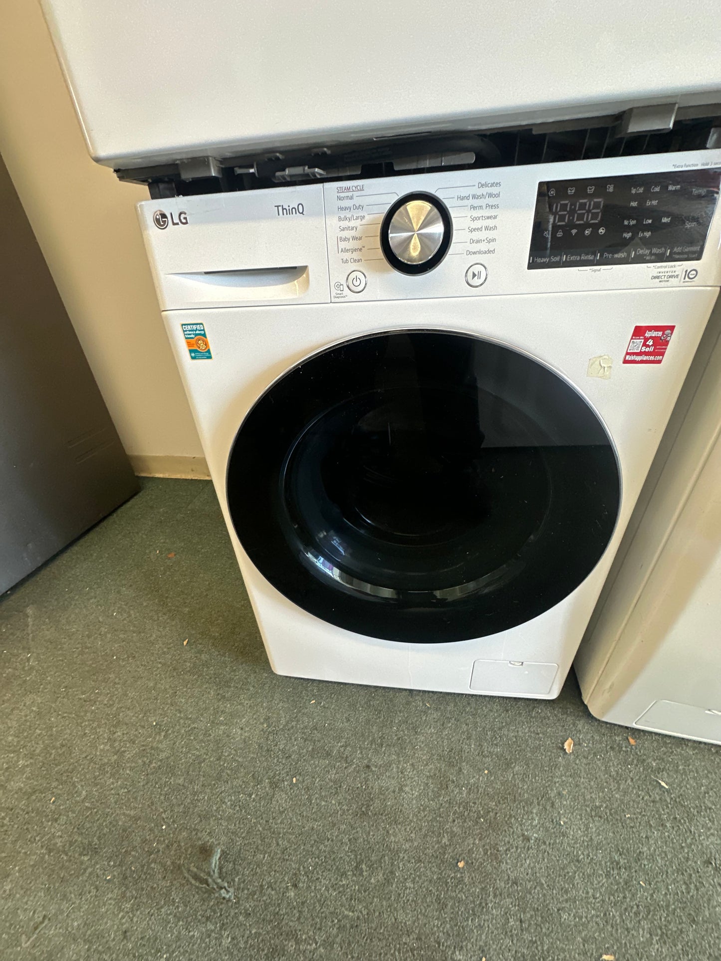 24 Inch Lg Washer And Electric Dryer Set