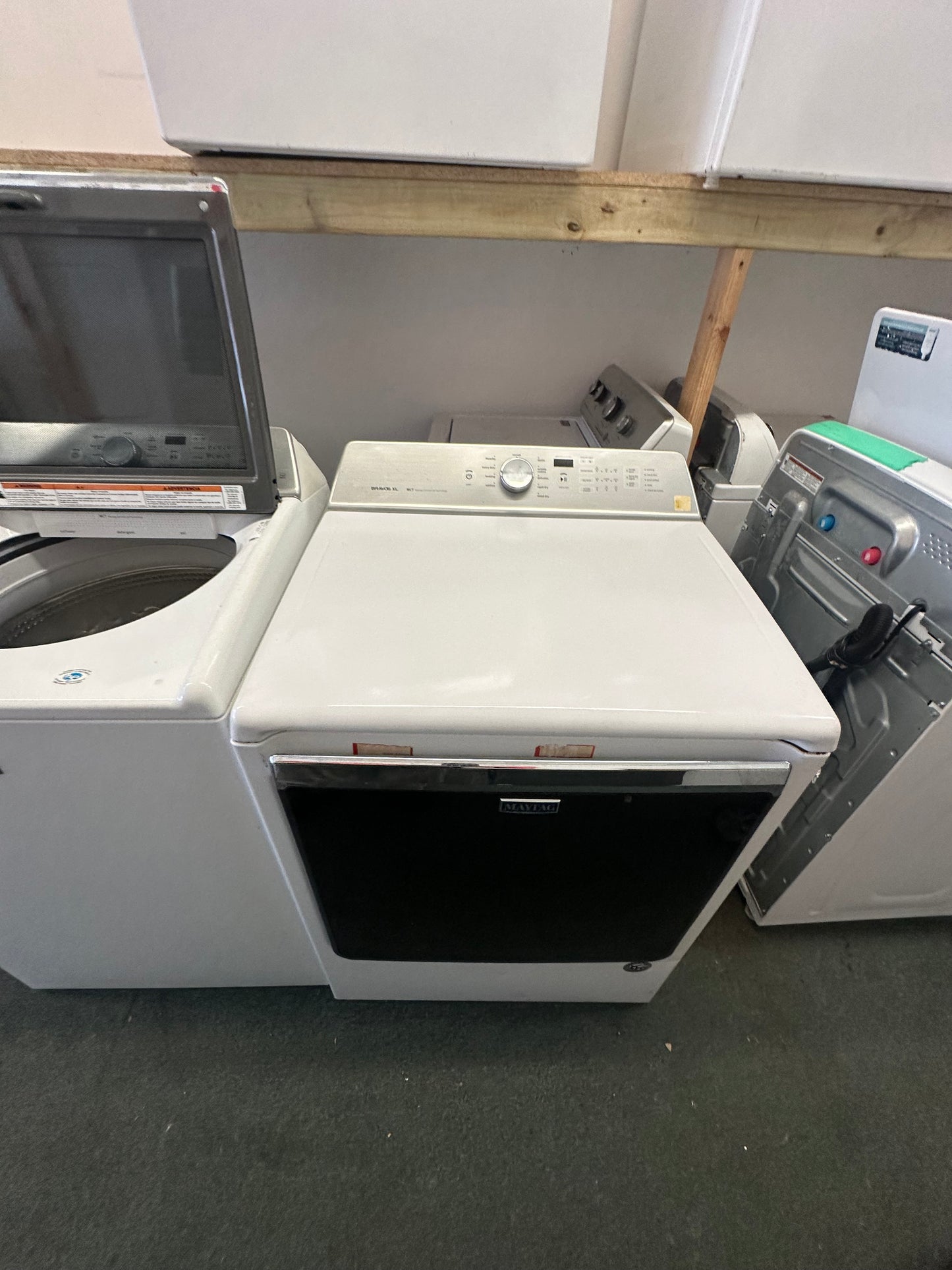 Maytag 8.8 cu. ft. Electric Dryer with PowerDry & Advanced Moisture Sensing