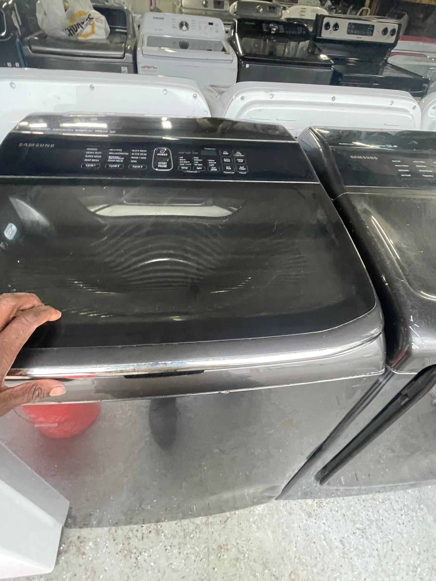 π₯ Samsung Electronics WA52M8650AV/A4 Top-Load Washer