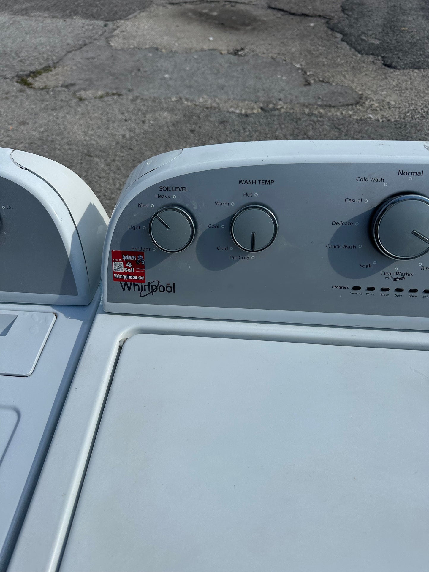 Whirlpool High-Efficiency Top Load Washer – WTW5000DW2