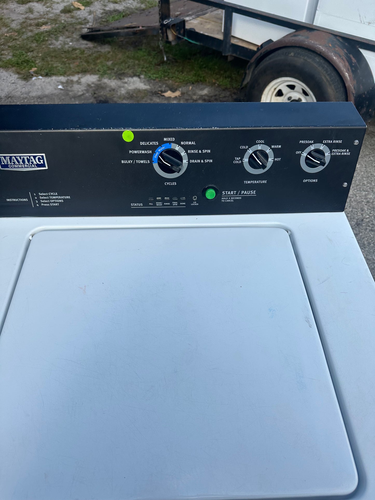 Maytag Commercial-Grade Top Load Washer