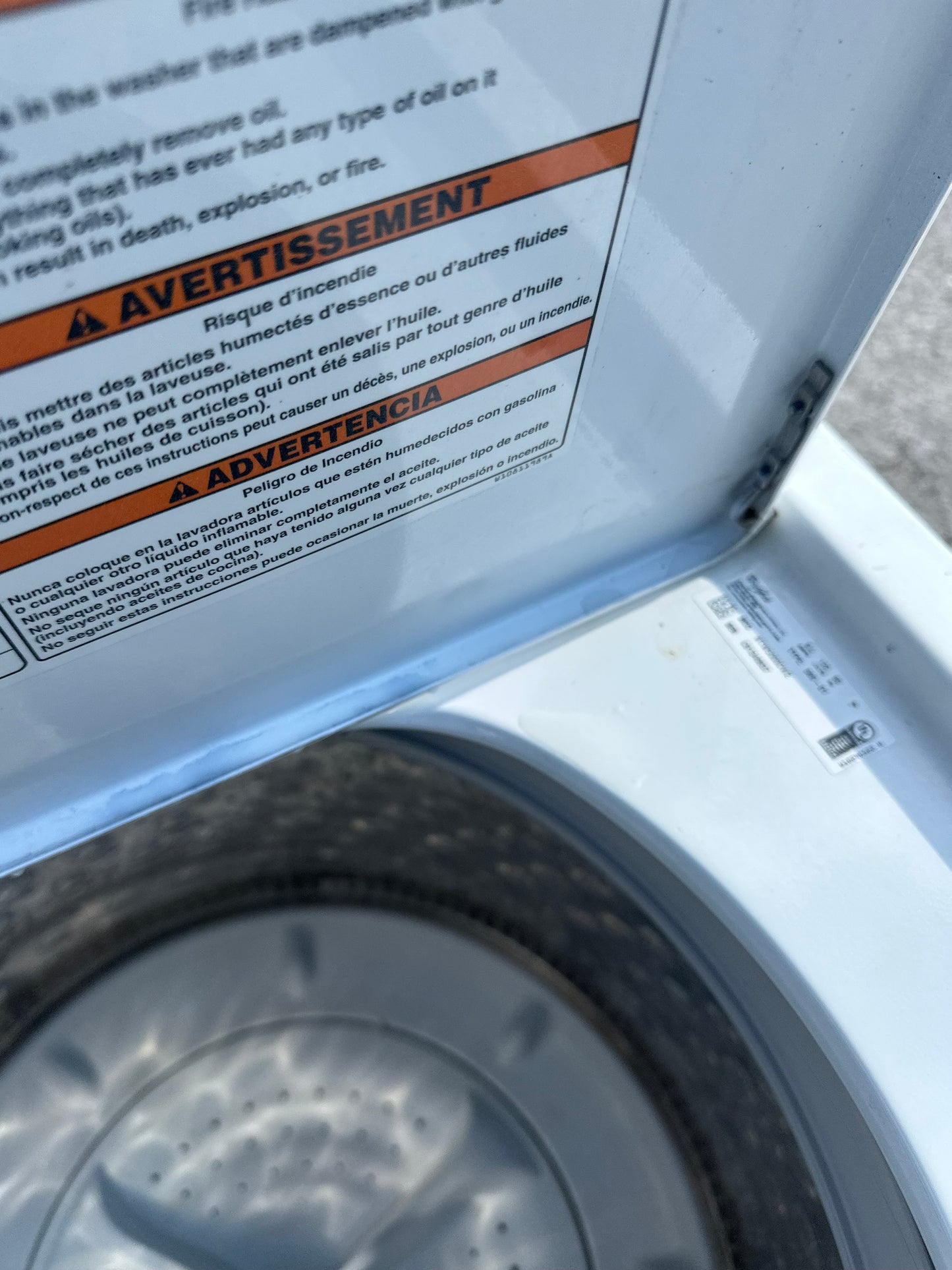 Whirlpool High-Efficiency Top Load Washer – WTW5000DW2