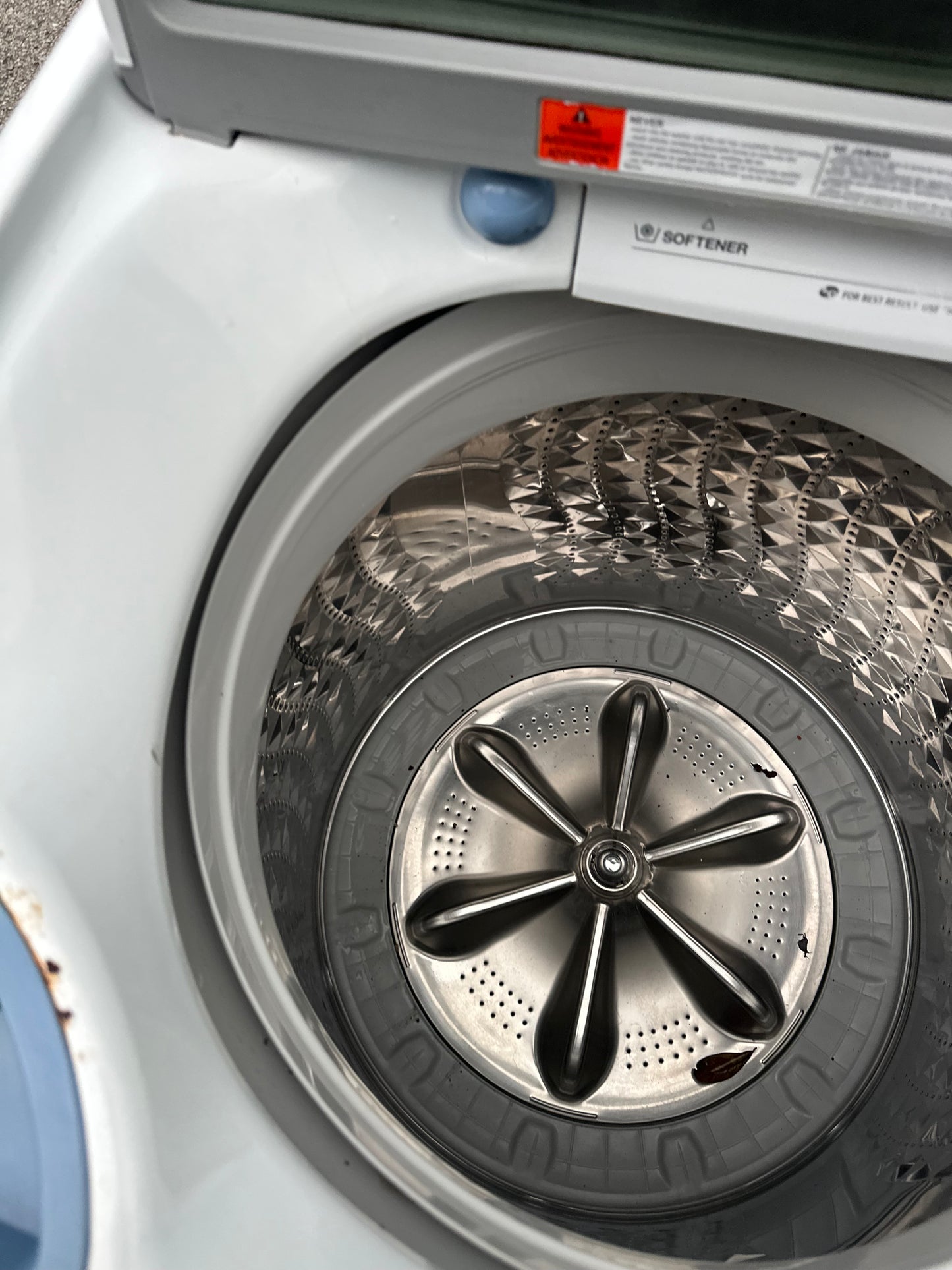 Samsung WA45H7000AW/AA 4.5 Cu. Ft. 9-Cycle High-Efficiency Top-Loading Washer