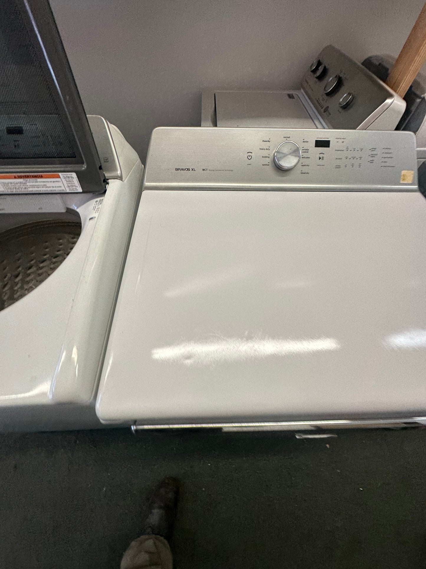 Maytag 8.8 cu. ft. Electric Dryer with PowerDry & Advanced Moisture Sensing