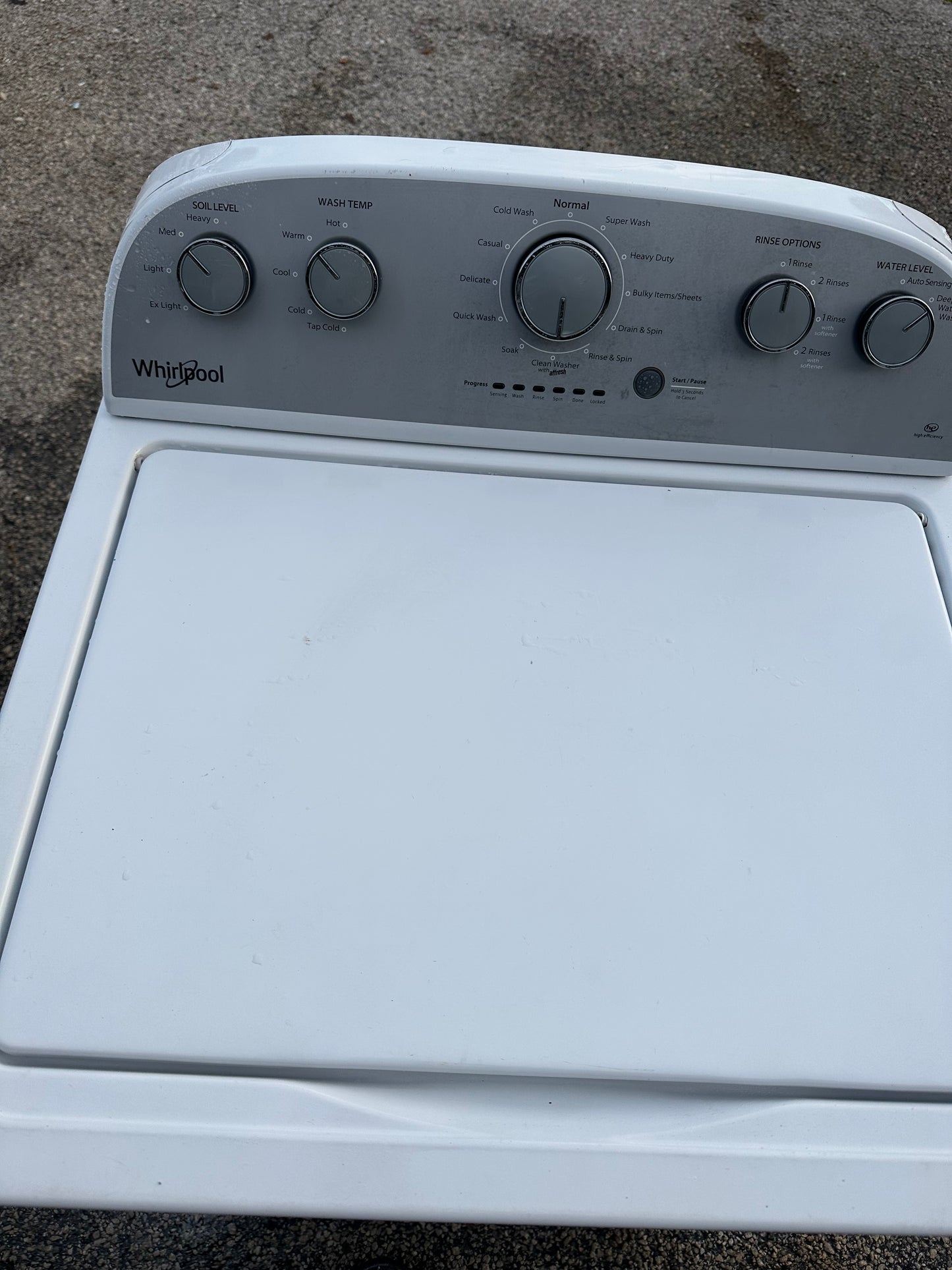 Whirlpool 3.5 cu. ft. Top Load Washer