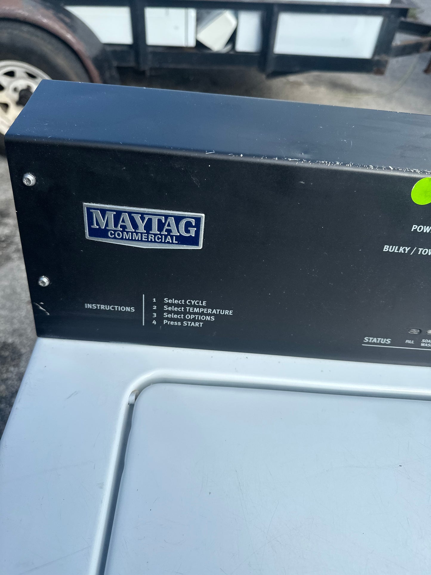 Maytag Commercial-Grade Top Load Washer