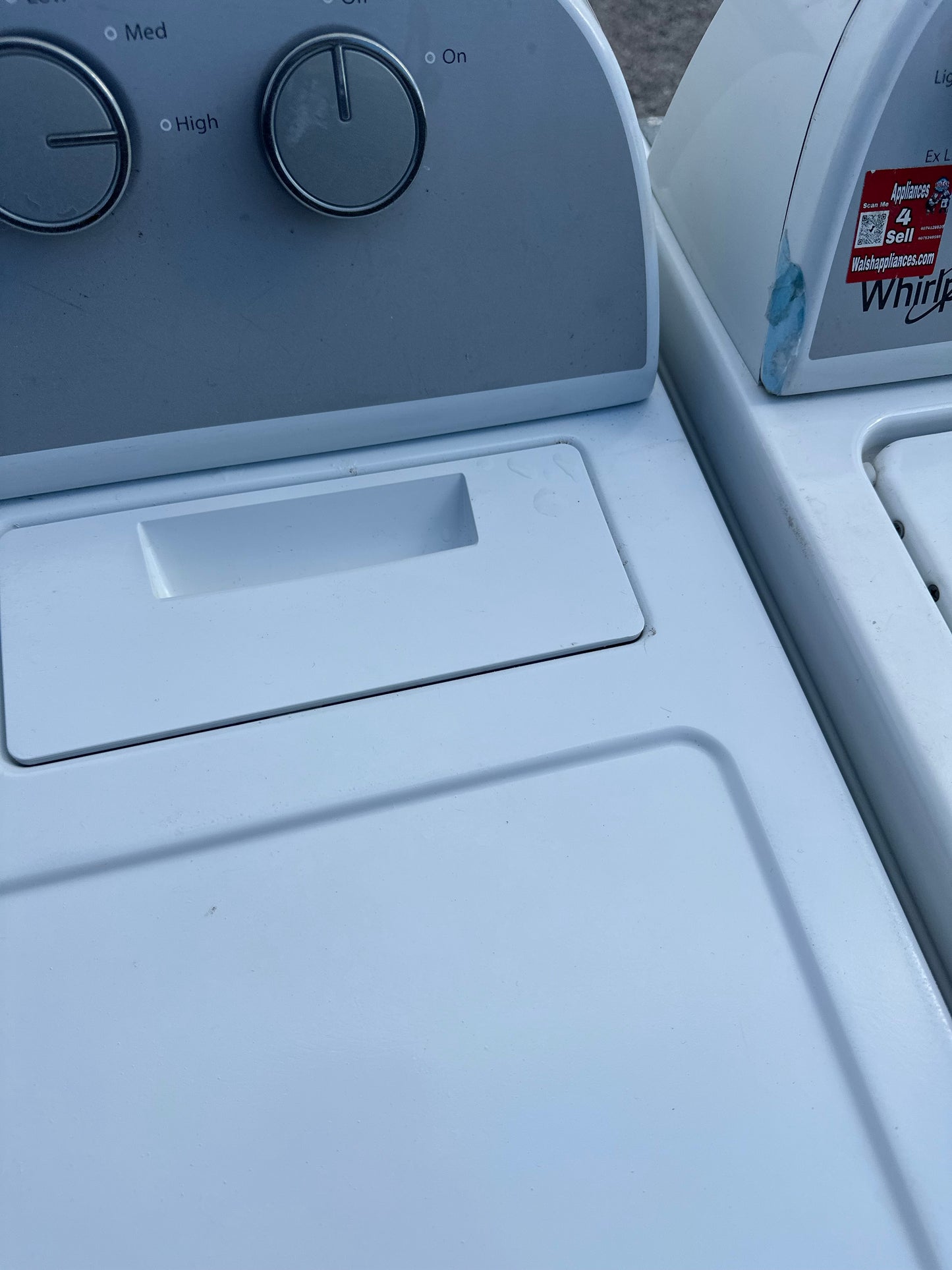 Whirlpool 7.0 cu. ft. Top Load Electric Dryer with AutoDry™ Drying System