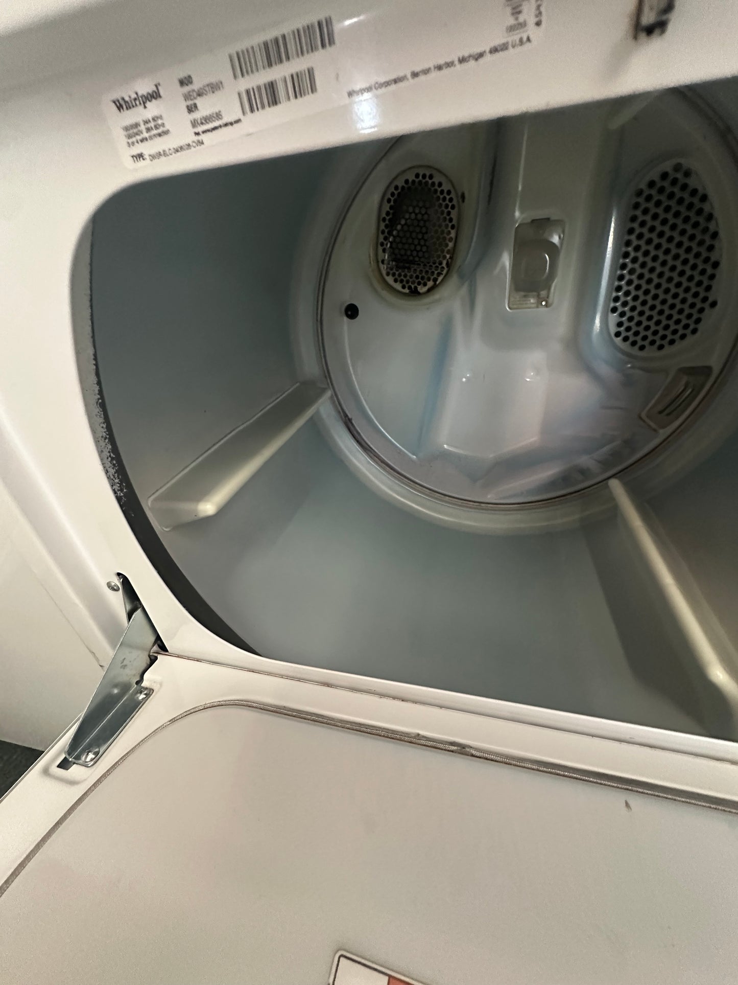 Whirlpool 7.0 cu. ft. Electric Dryer with AutoDry™ Drying System
