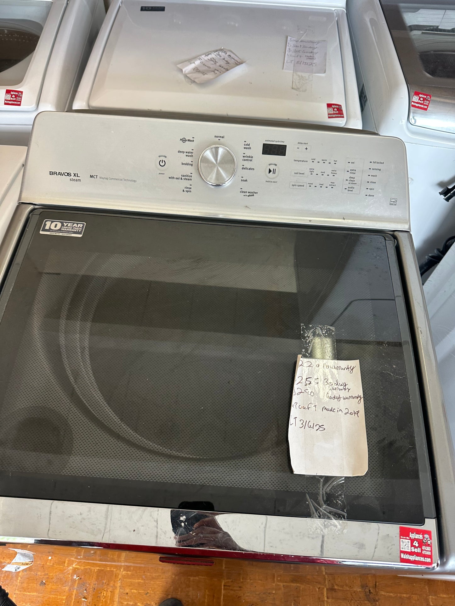 Maytag 28 Inch 4.7 cu. ft. Top Load Washer with 11 Wash Cycles