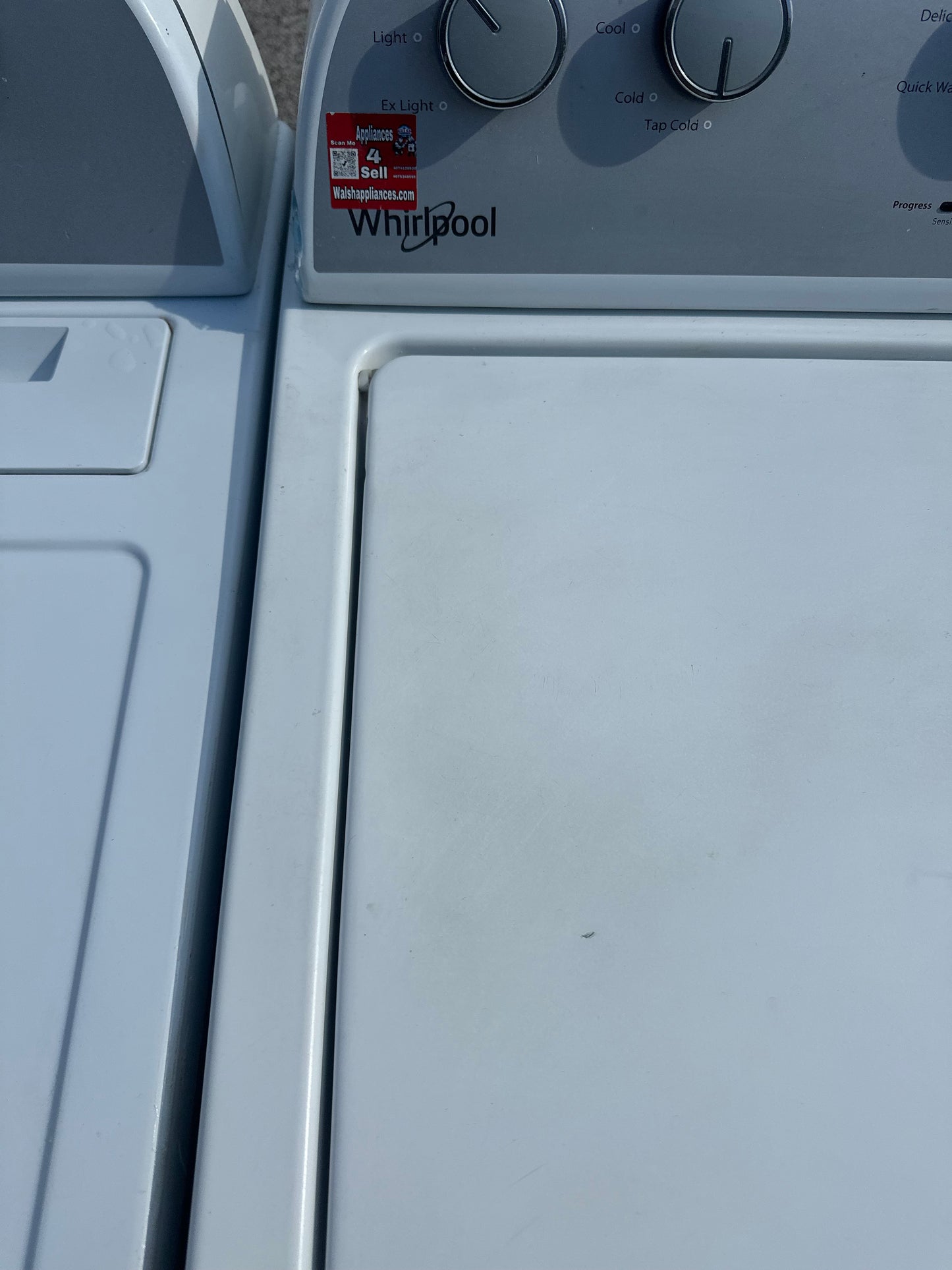 Whirlpool Washer And Electric Dryer Set