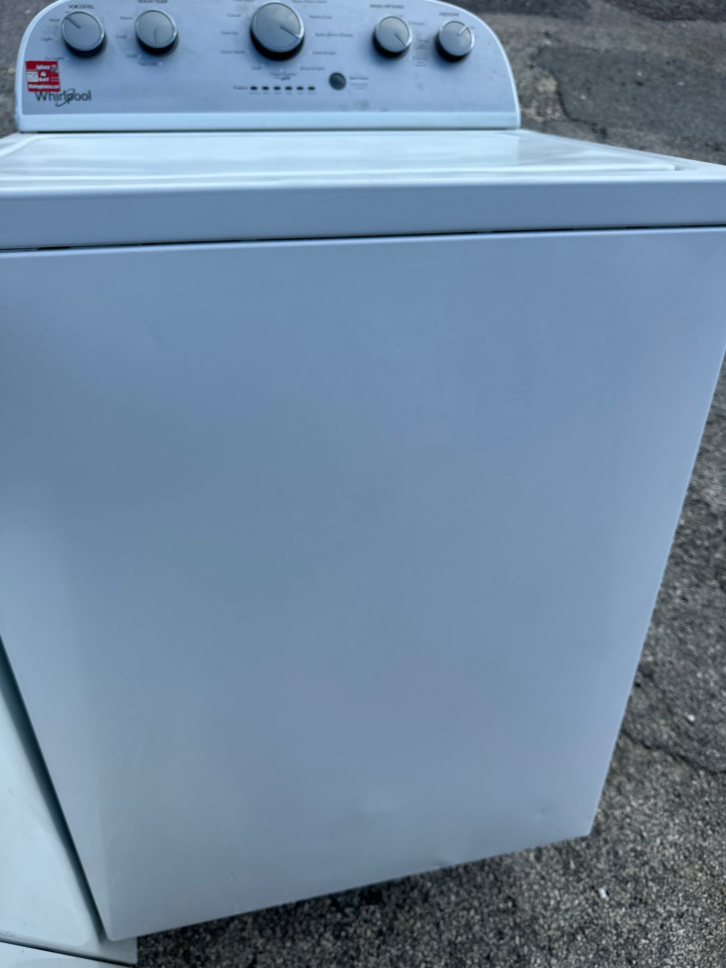 Whirlpool High-Efficiency Top Load Washer – WTW5000DW2