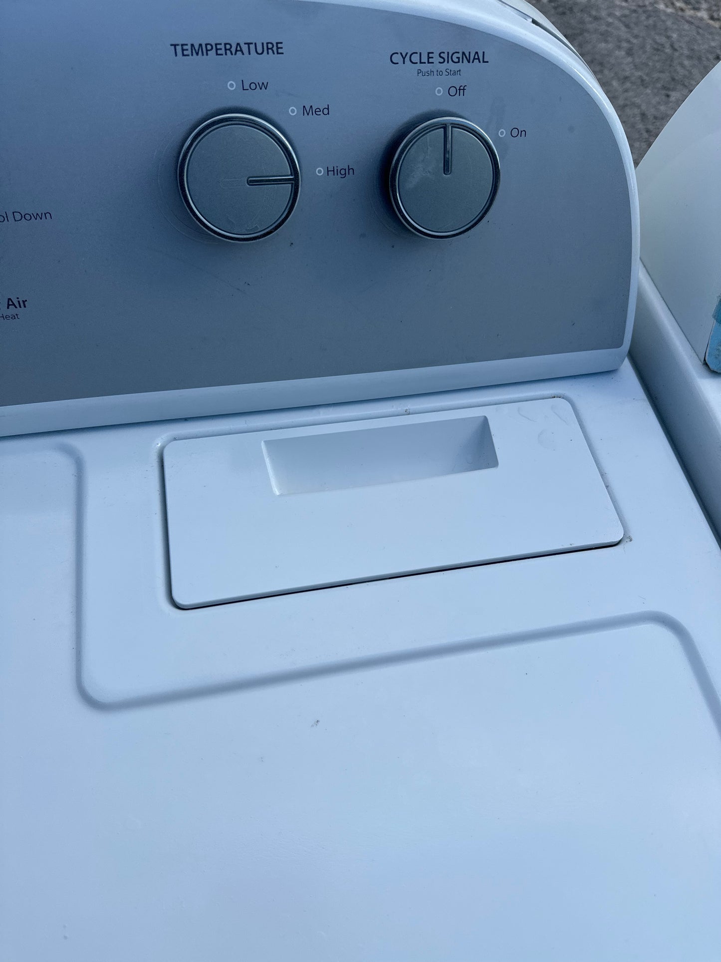 Whirlpool 7.0 cu. ft. Top Load Electric Dryer with AutoDry™ Drying System