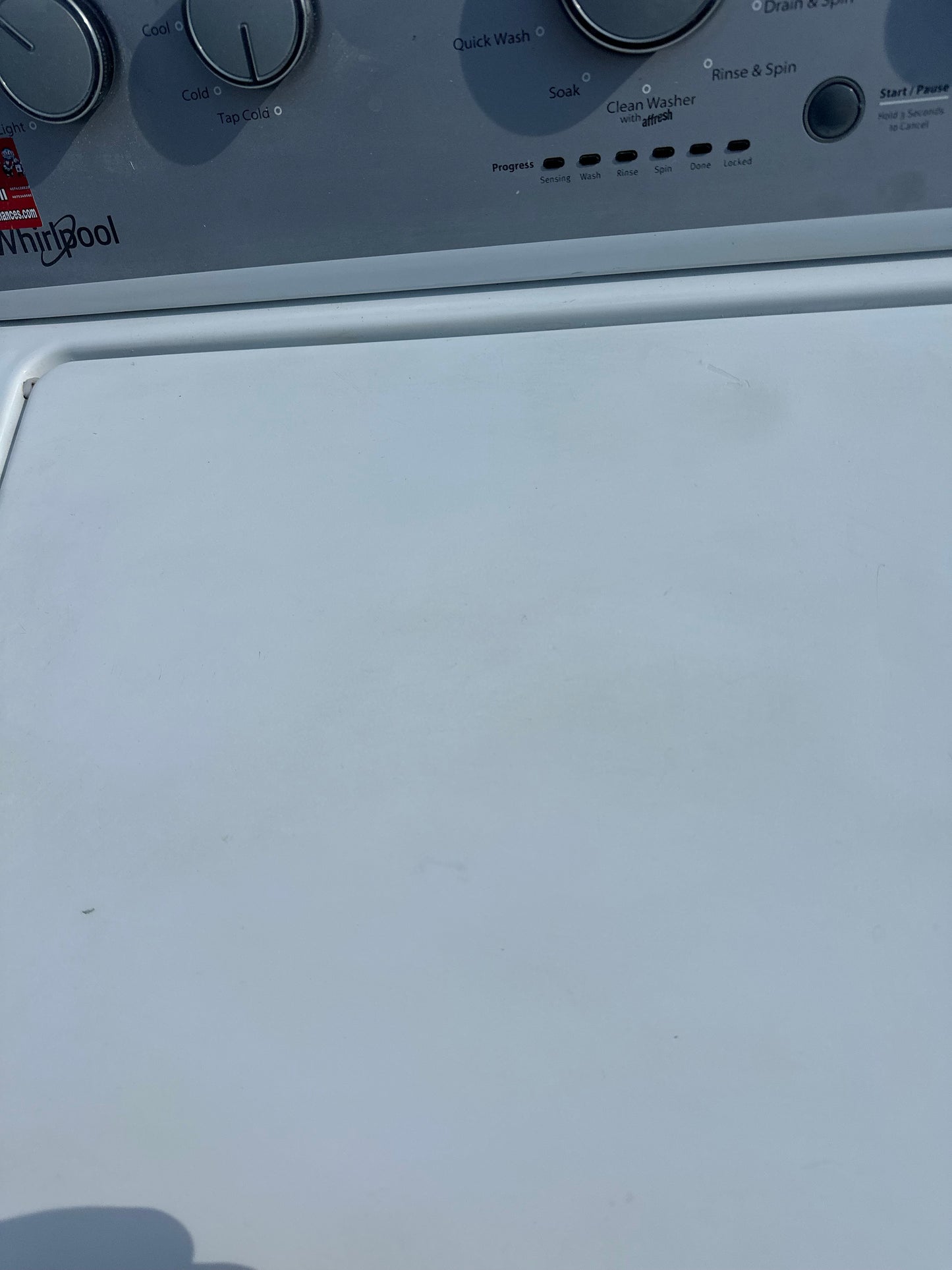 Whirlpool High-Efficiency Top Load Washer – WTW5000DW2