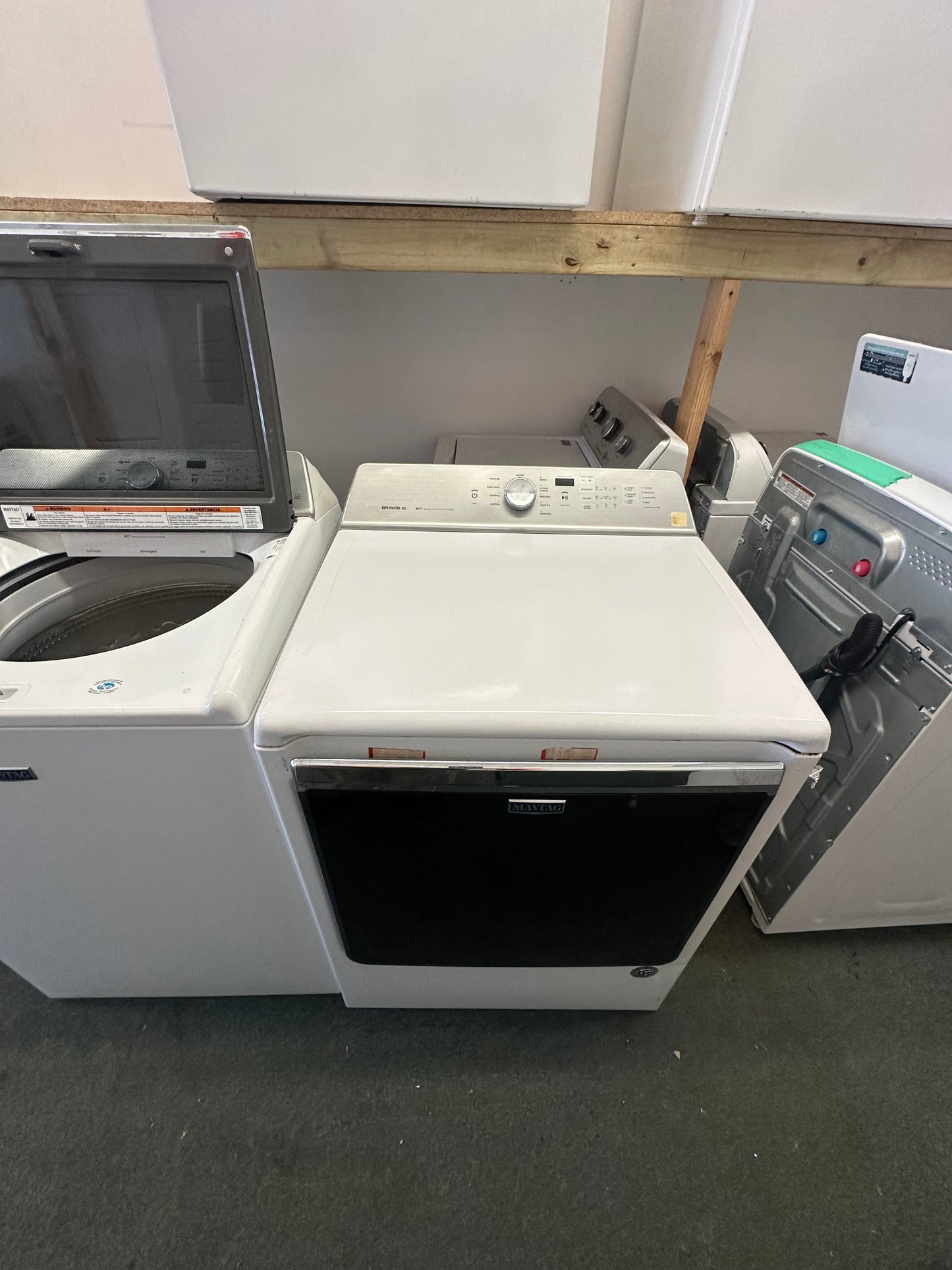 Maytag 8.8 cu. ft. Electric Dryer with PowerDry & Advanced Moisture Sensing