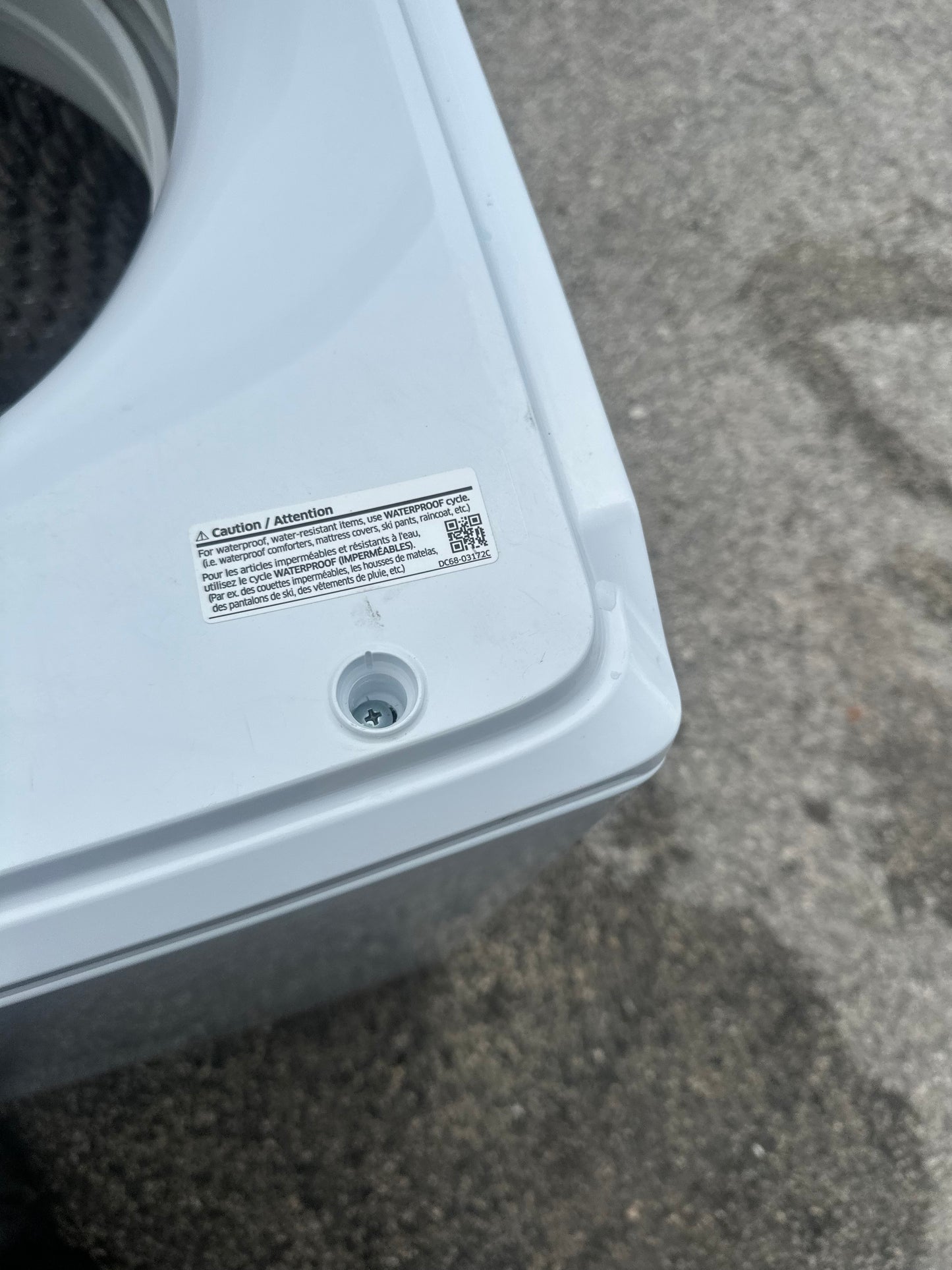 Samsung 5.0 cu. ft. Top Load Washer with Active WaterJet.