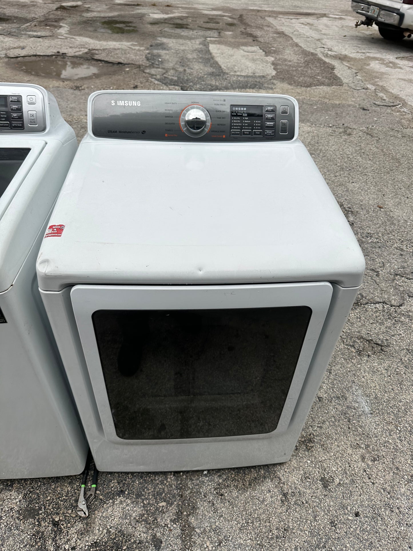 Samsung DV48H7400EW/A2 7.4 Cu. Ft. Electric Front Load Dryer