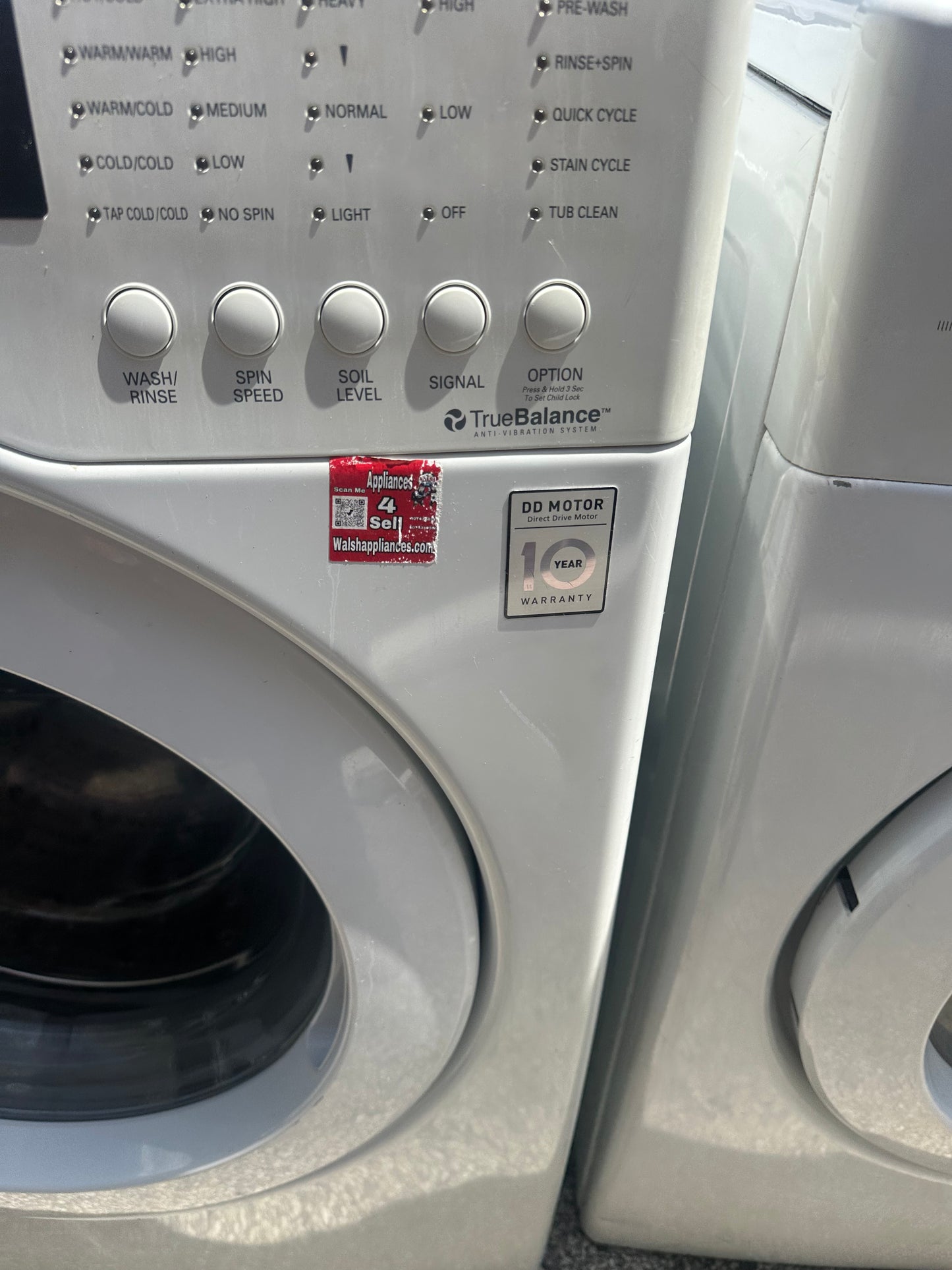 LG 3.5 cu. ft. Front Load Washer