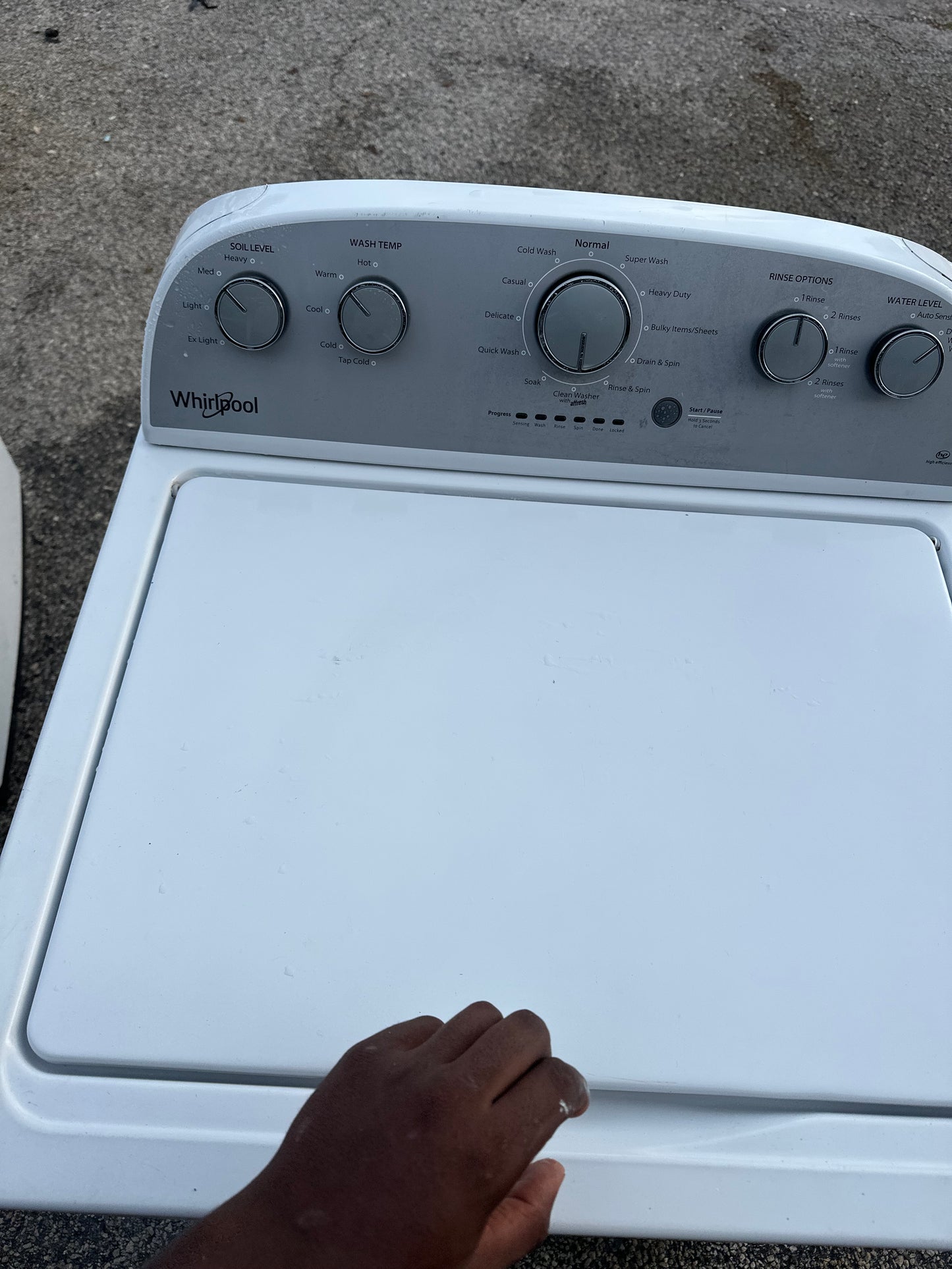 Whirlpool 3.5 cu. ft. Top Load Washer