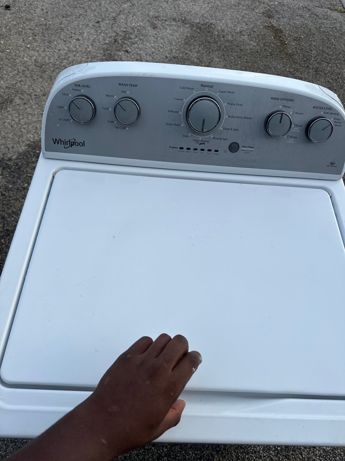 Whirlpool 3.5 cu. ft. Top Load Washer