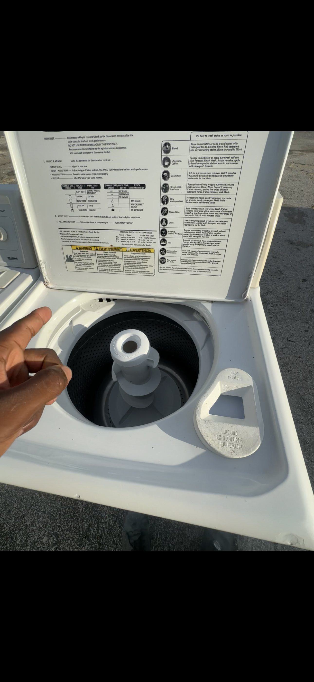 Kenmore Washer