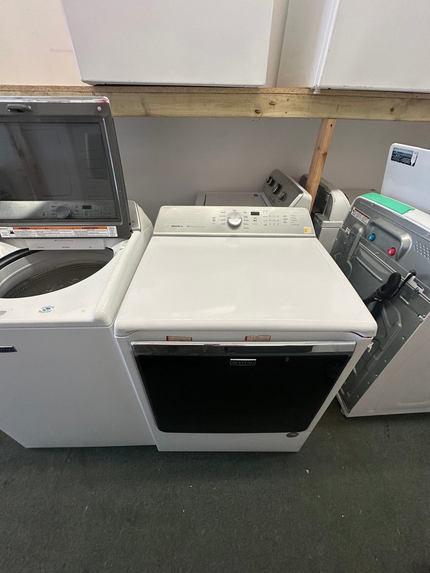 Maytag 8.8 cu. ft. Electric Dryer with PowerDry & Advanced Moisture Sensing