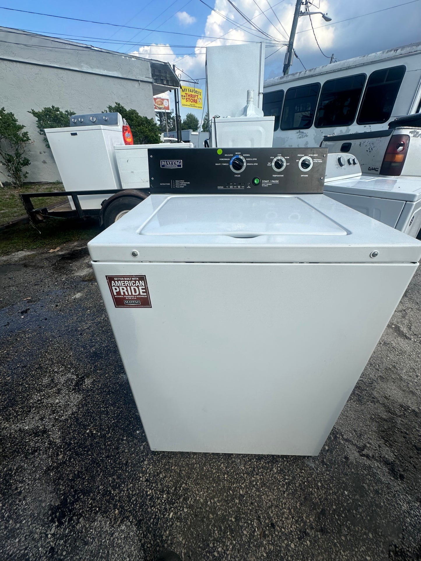 Maytag Commercial-Grade Top Load Washer