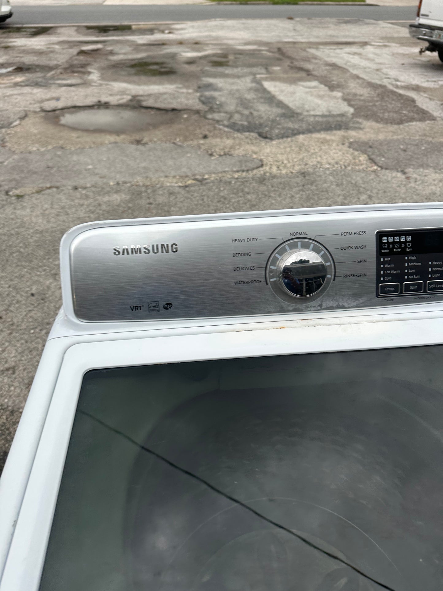 Samsung WA45H7000AW/AA 4.5 Cu. Ft. 9-Cycle High-Efficiency Top-Loading Washer