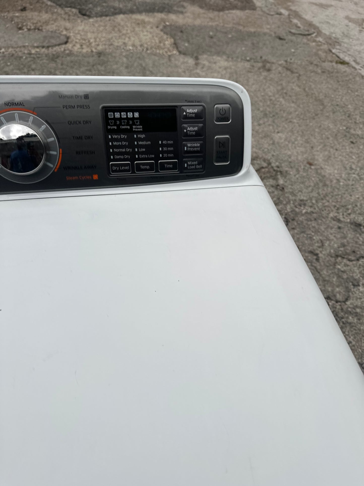 Samsung DV48H7400EW/A2 7.4 Cu. Ft. Electric Front Load Dryer