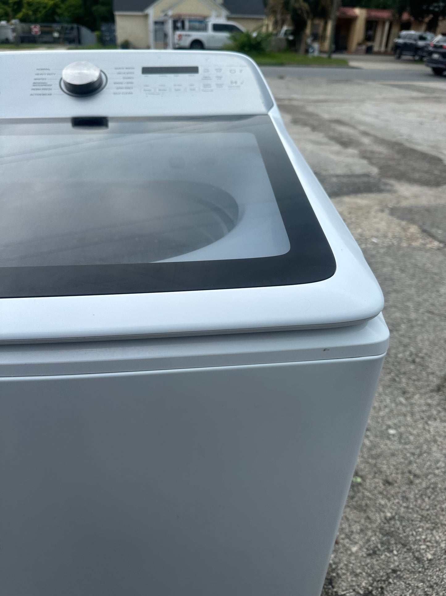 Samsung 5.0 cu. ft. Top Load Washer with Active WaterJet.