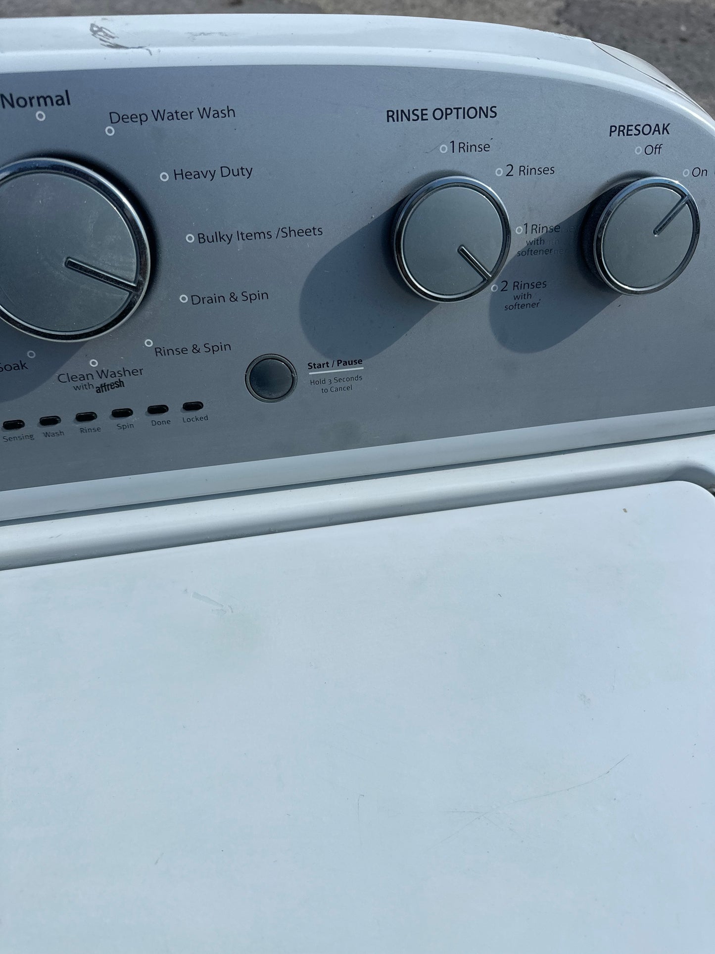 Whirlpool High-Efficiency Top Load Washer – WTW5000DW2