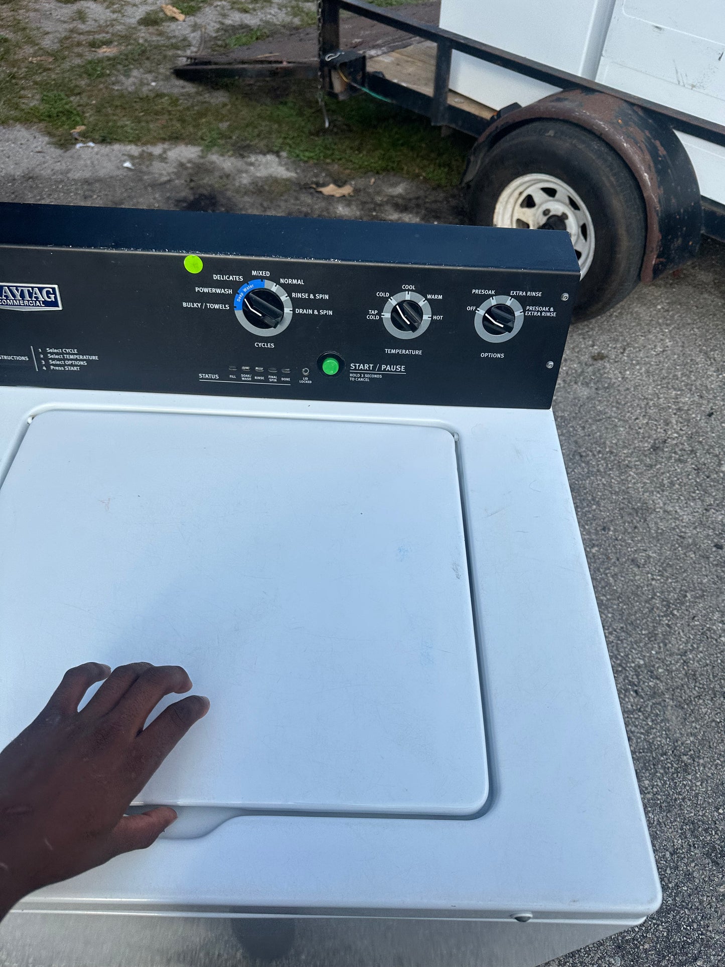 Maytag Commercial-Grade Top Load Washer