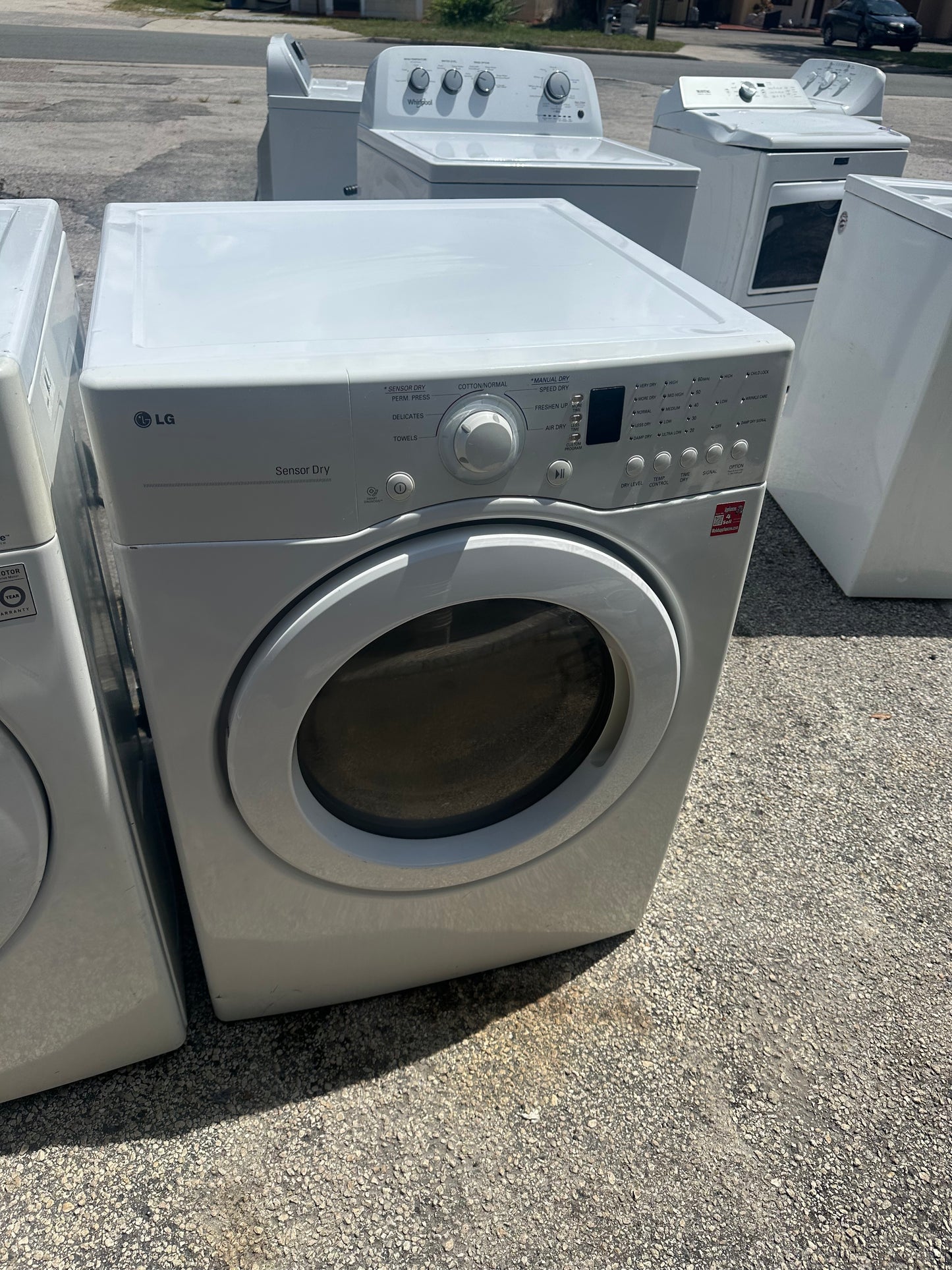 Lg Washer And Electric Dryer
