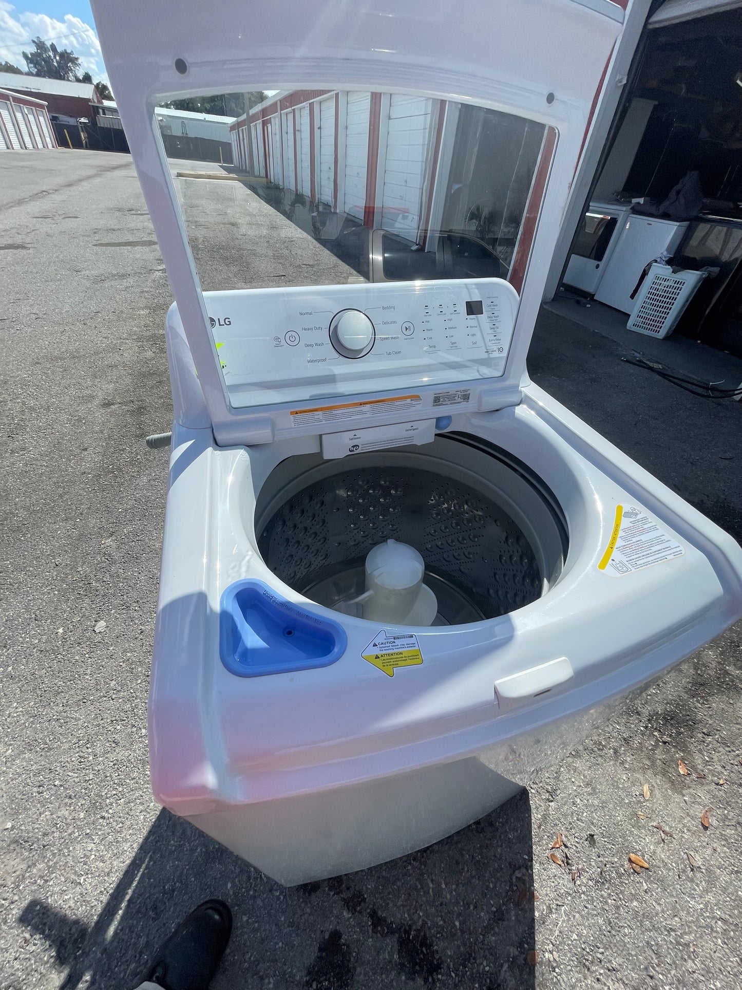 π₯ LG WT7155CW Top-Load Washer