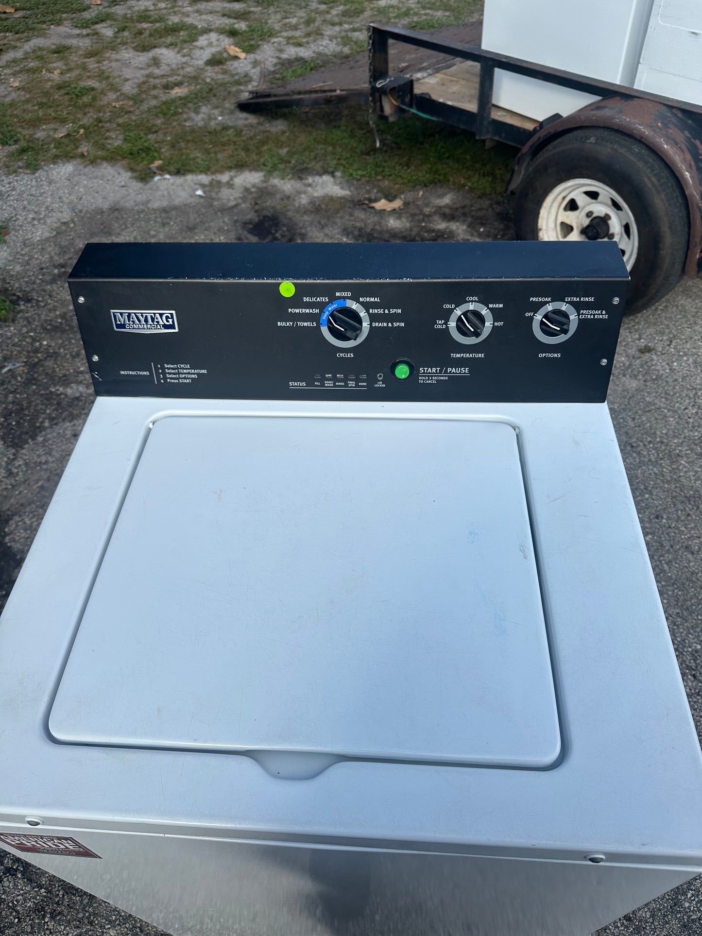 Maytag Commercial-Grade Top Load Washer