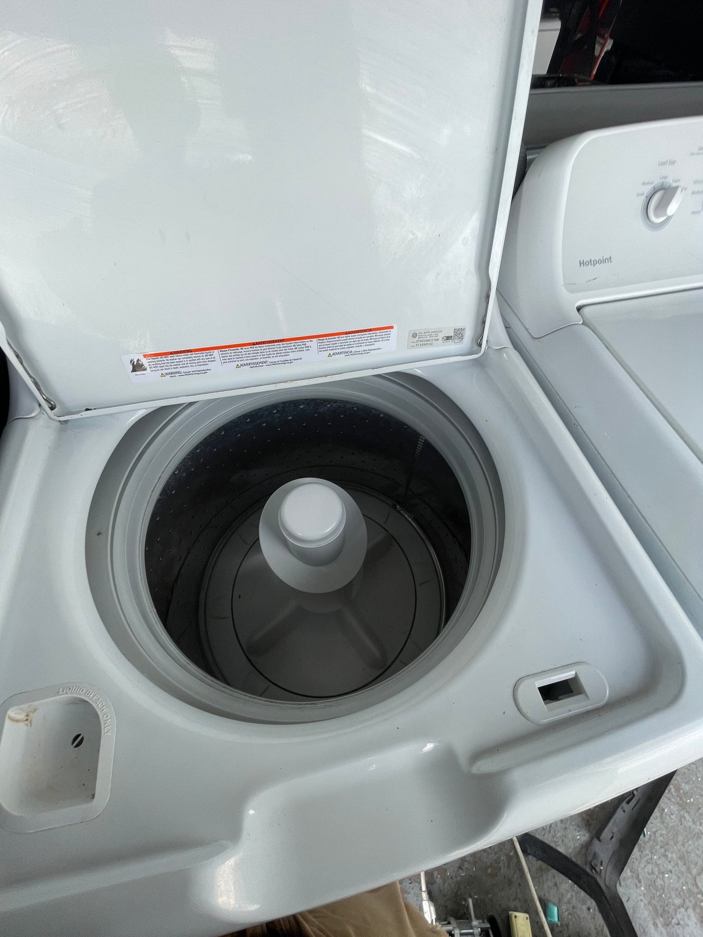 š„ GE GTW220ACK7WW 3.8 Cu Ft Top Load Washer