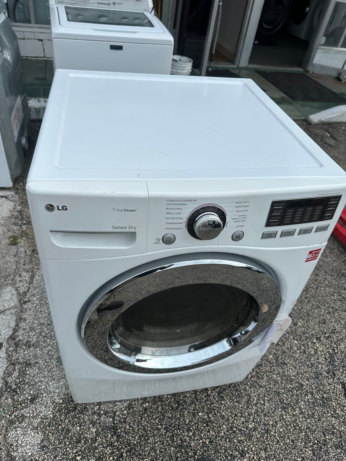 27 Inch Electric Dryer with 7.3 cu. ft. Capacity