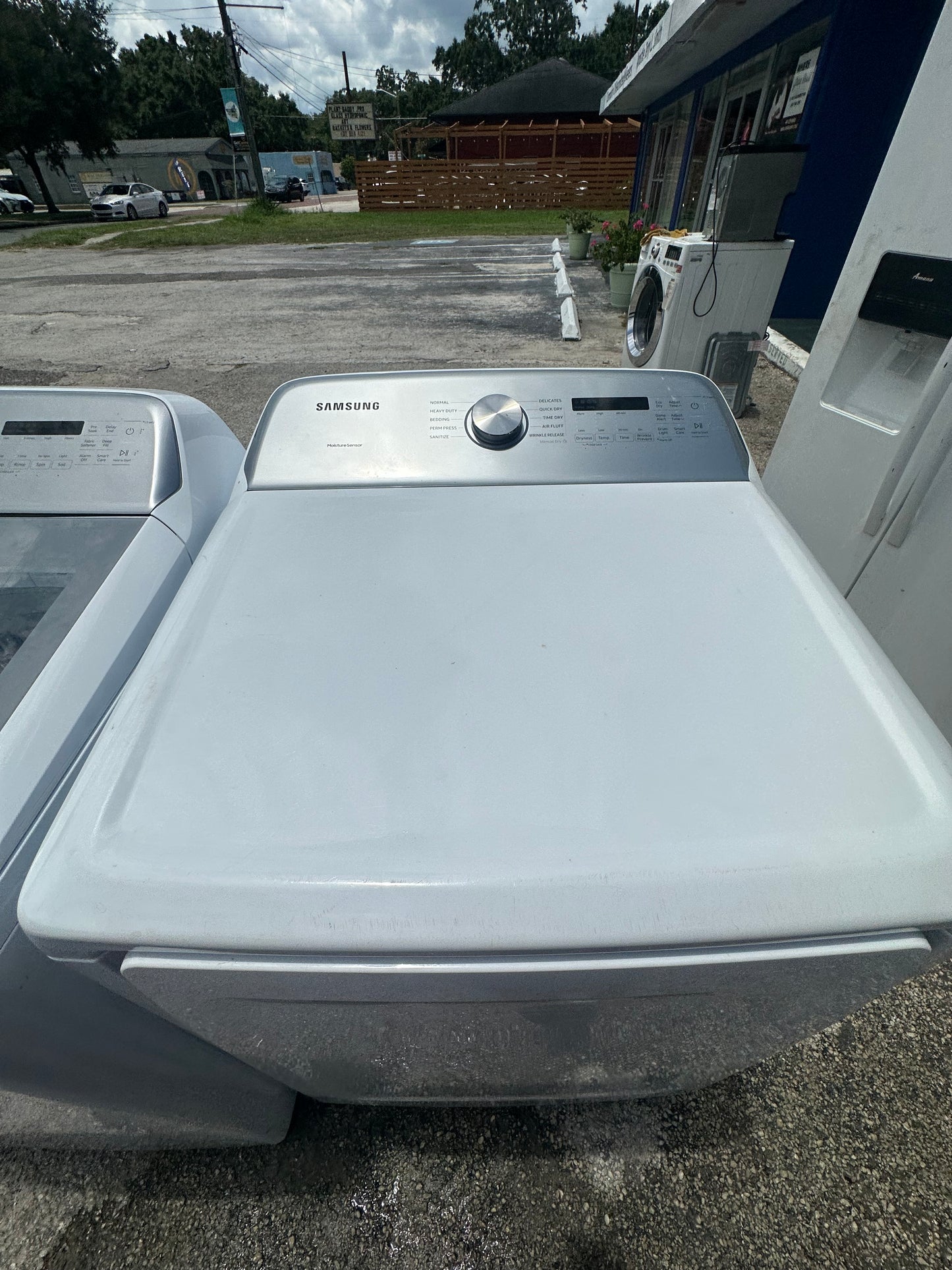 Samsung 7.4 cu. ft. Electric Dryer with Sensor Dry