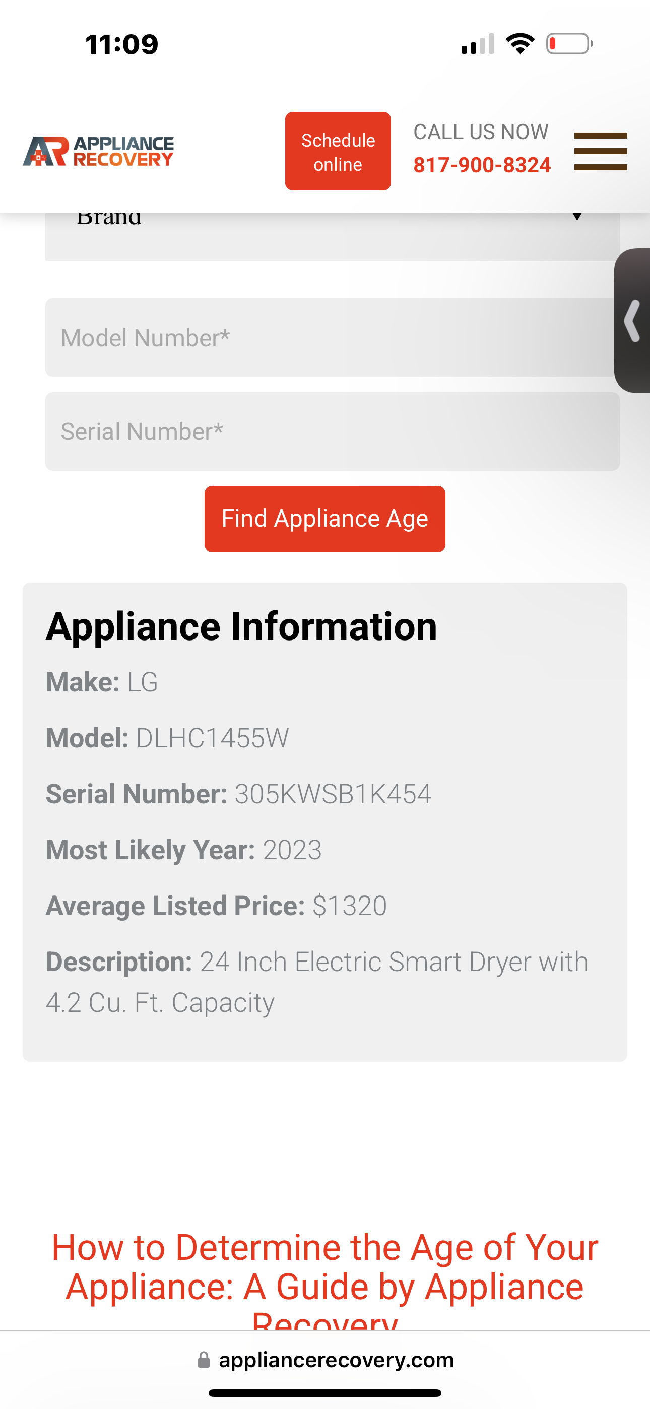24 Inch Lg Washer And Electric Dryer Set