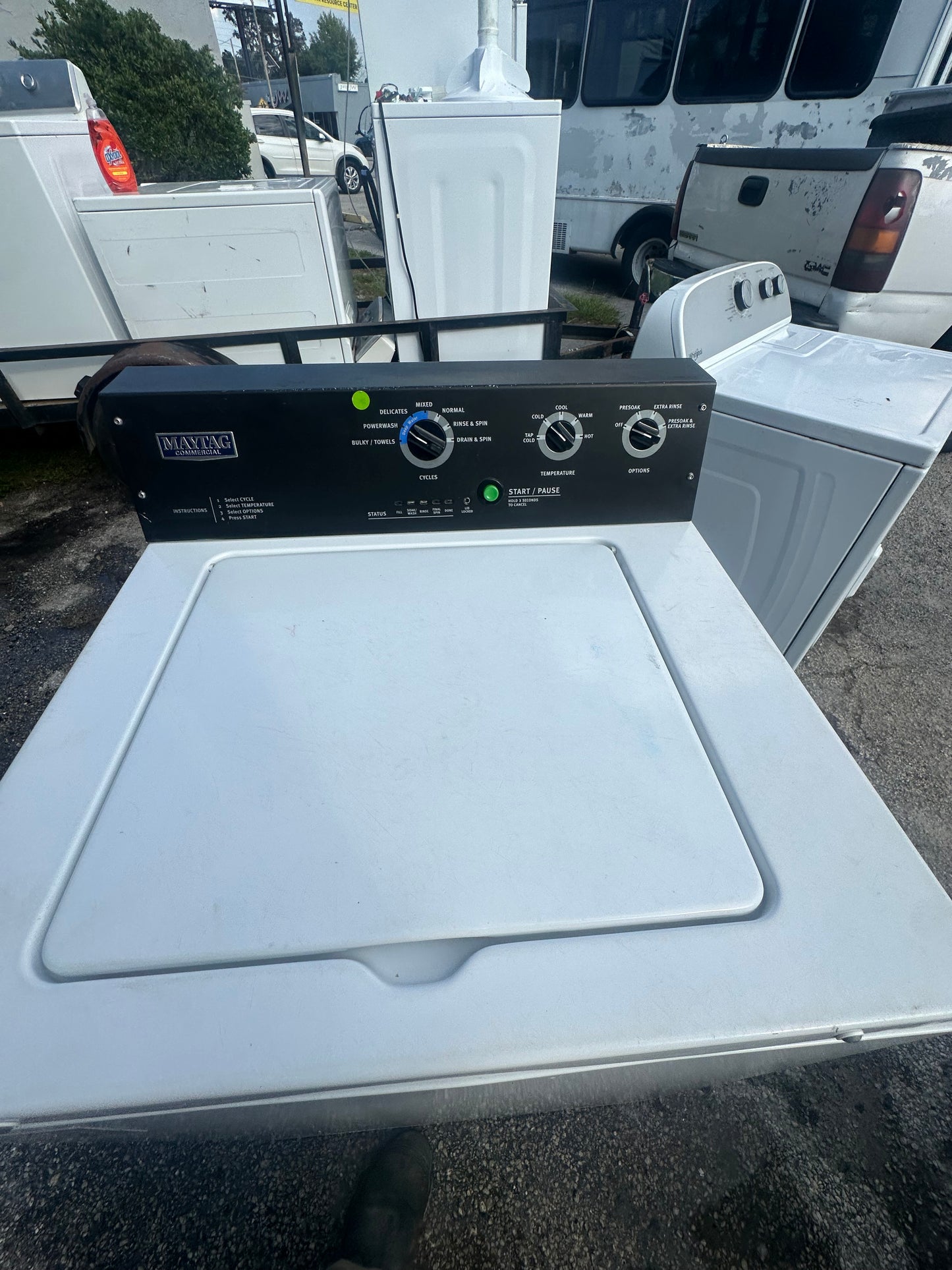 Maytag Commercial-Grade Top Load Washer