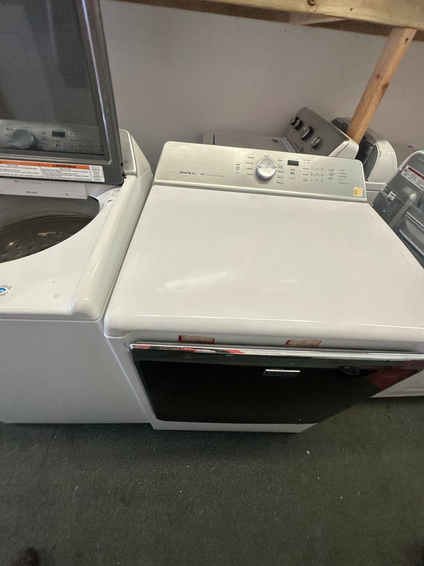 Maytag 8.8 cu. ft. Electric Dryer with PowerDry & Advanced Moisture Sensing