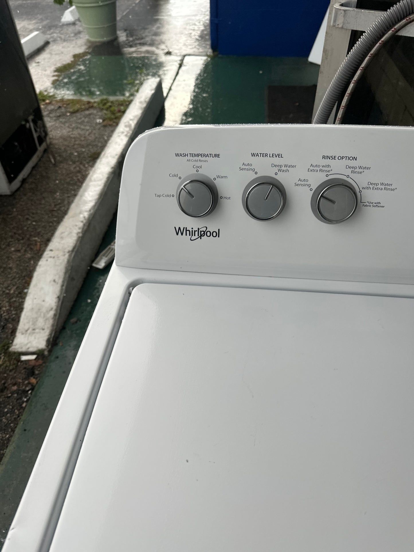 Whirlpool 3.8 cu. ft. Top Load Washer with Deep Water Wash Option