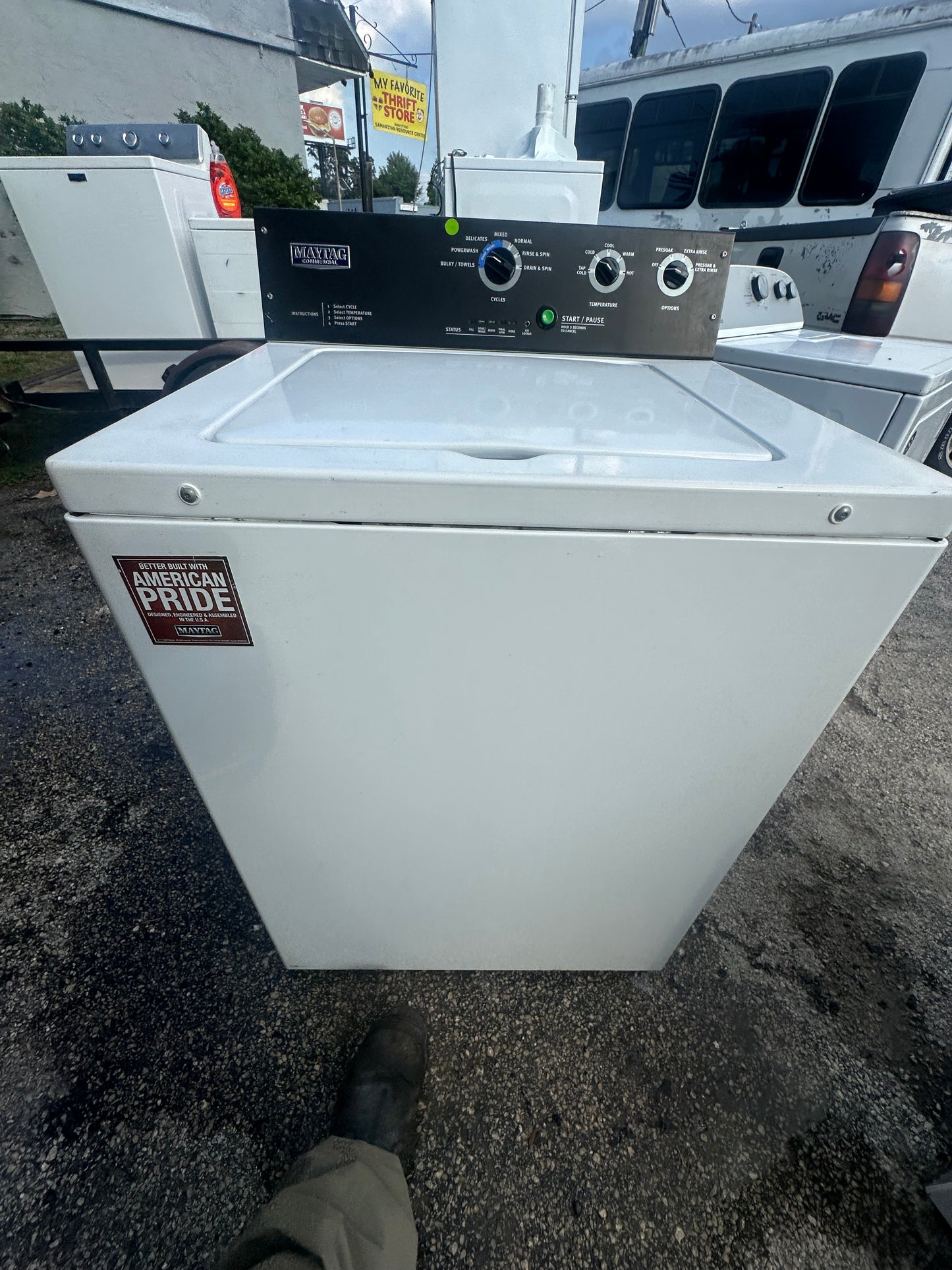 Maytag Commercial-Grade Top Load Washer