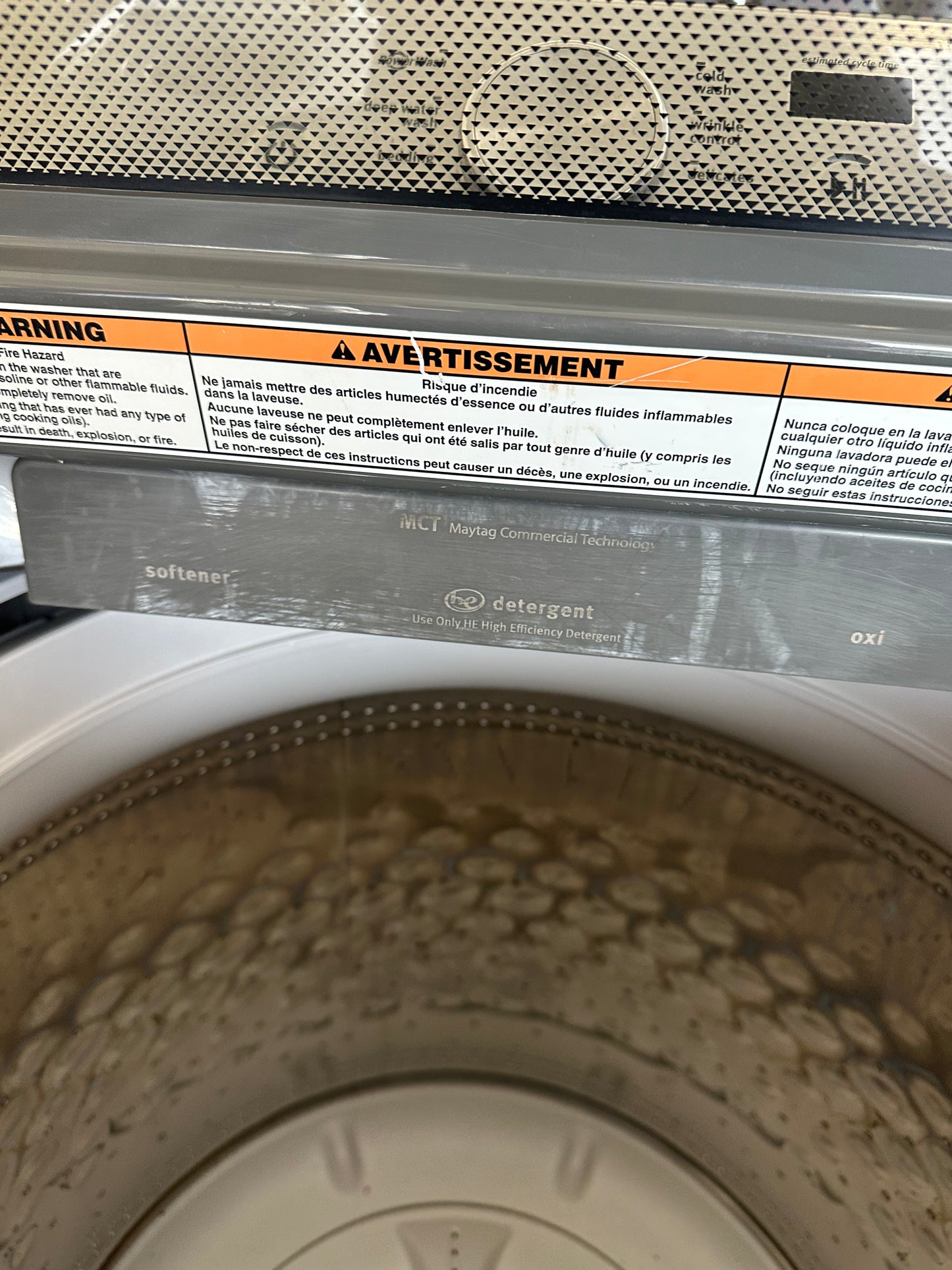 Maytag 28 Inch 4.7 cu. ft. Top Load Washer with 11 Wash Cycles