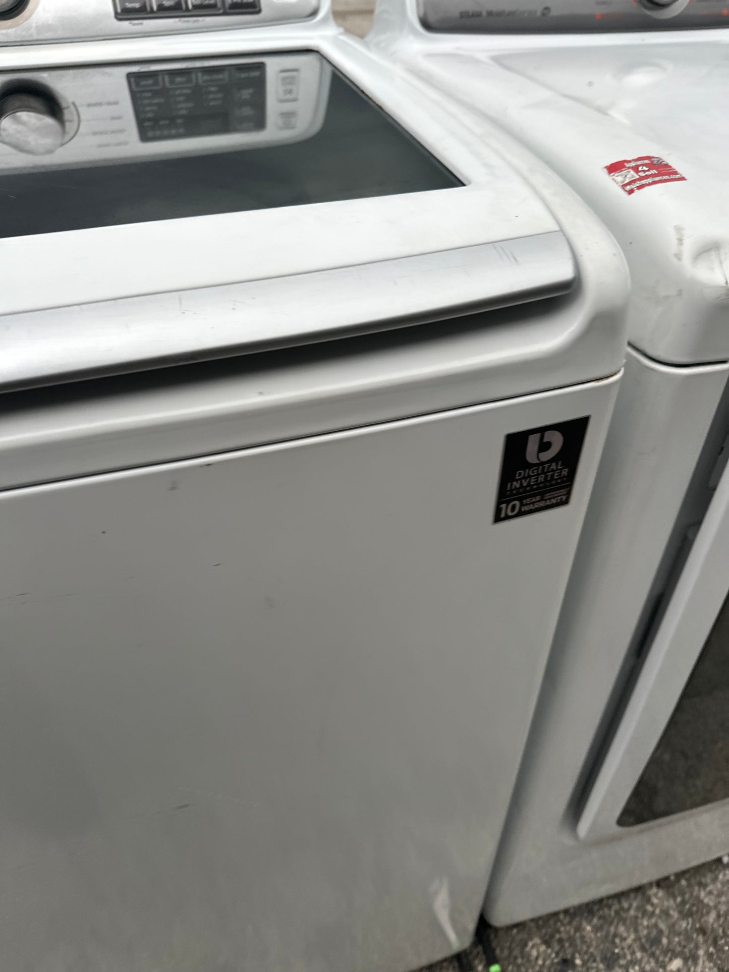 Samsung WA45H7000AW/AA 4.5 Cu. Ft. 9-Cycle High-Efficiency Top-Loading Washer