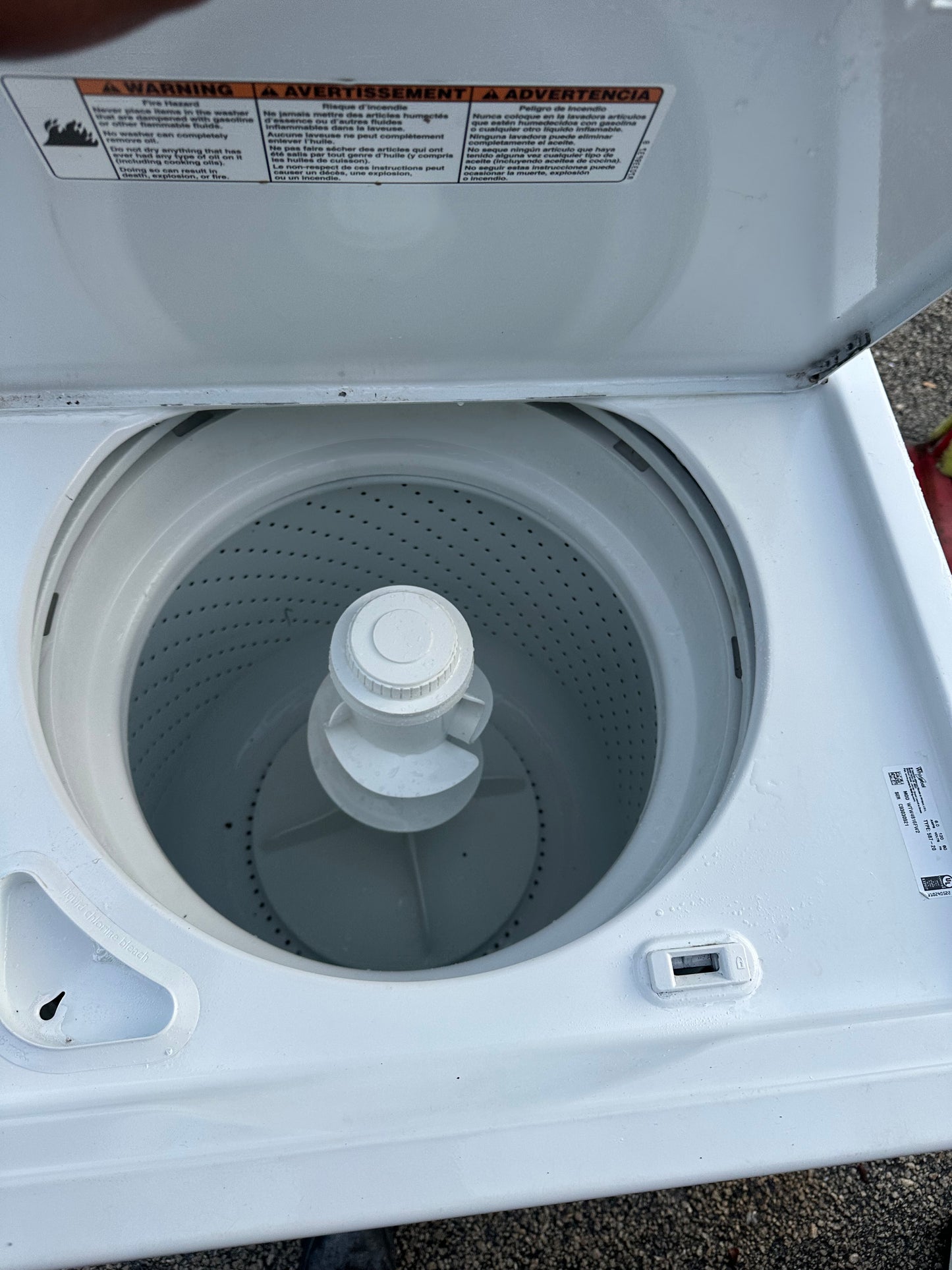 Whirlpool 3.5 cu. ft. Top Load Washer