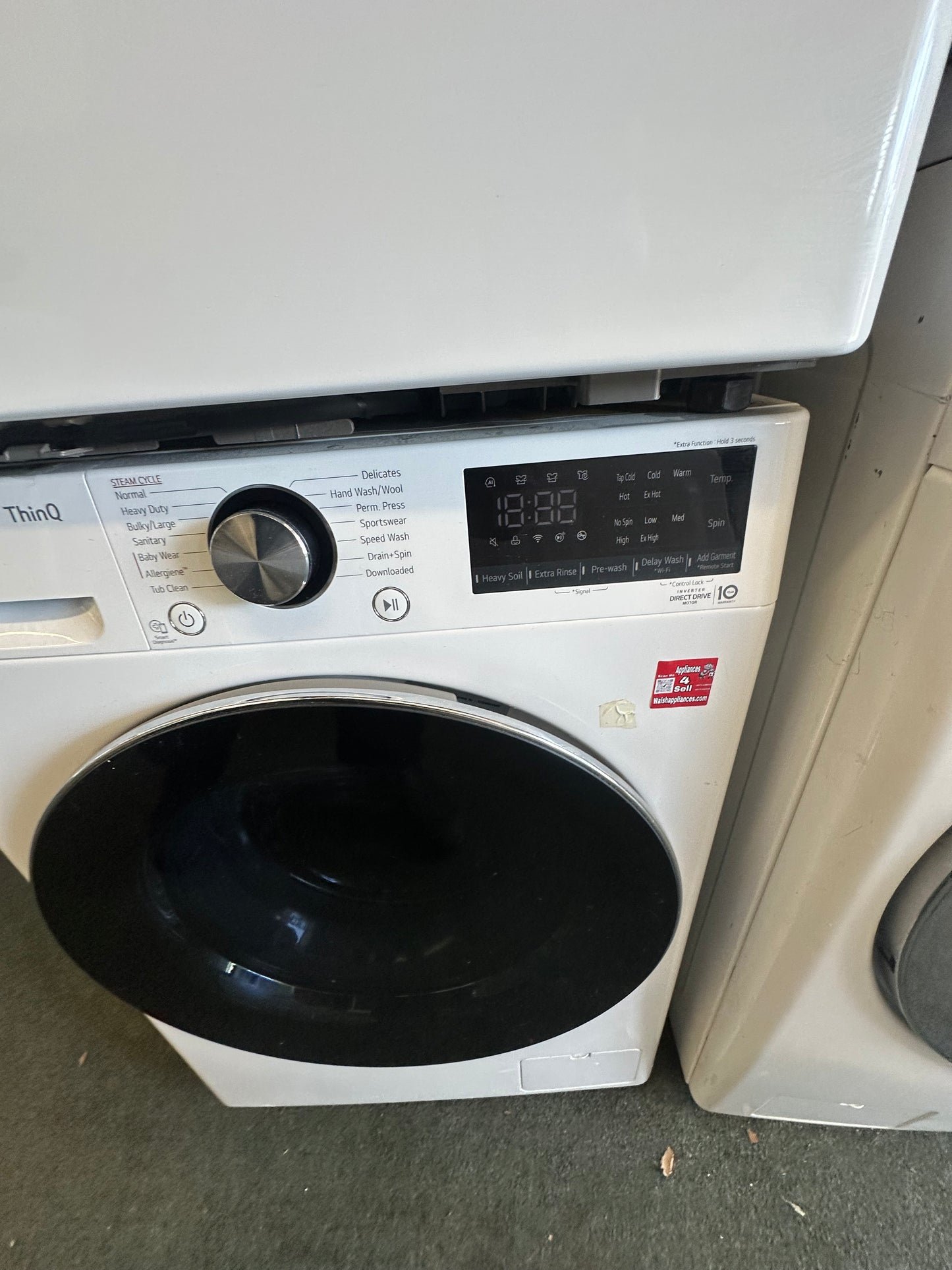 24 Inch Lg Washer And Electric Dryer Set